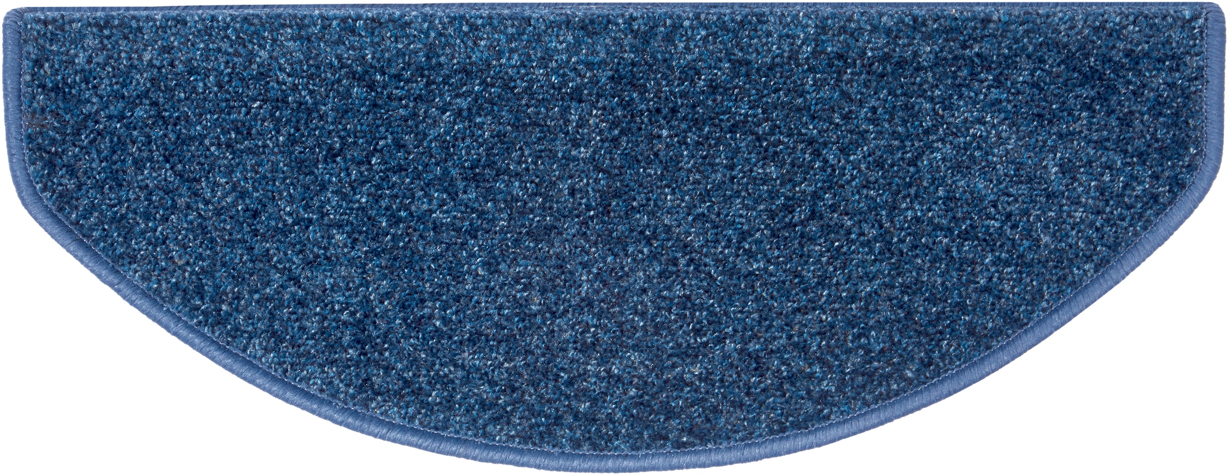 Hanse Home Exclusiv Stufenmatte "Liberty" halbrund 7 mm Höhe Uni, robust, kräftige Farben, Meliert, Treppe, Gekettelt, 15 er Set