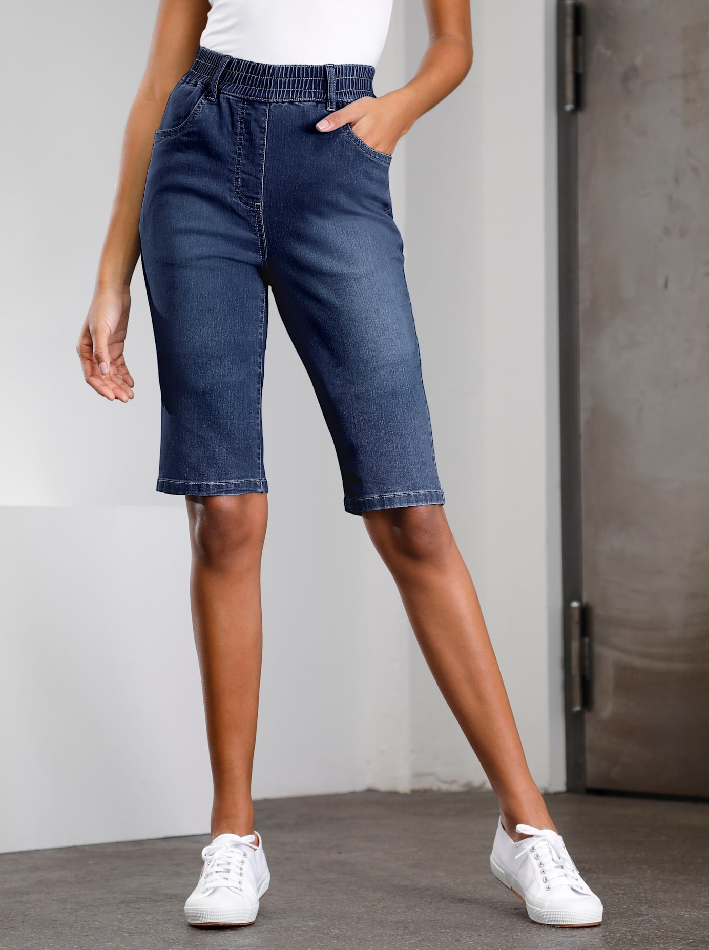 Classic Basics Jeansbermudas, (1 tlg.)