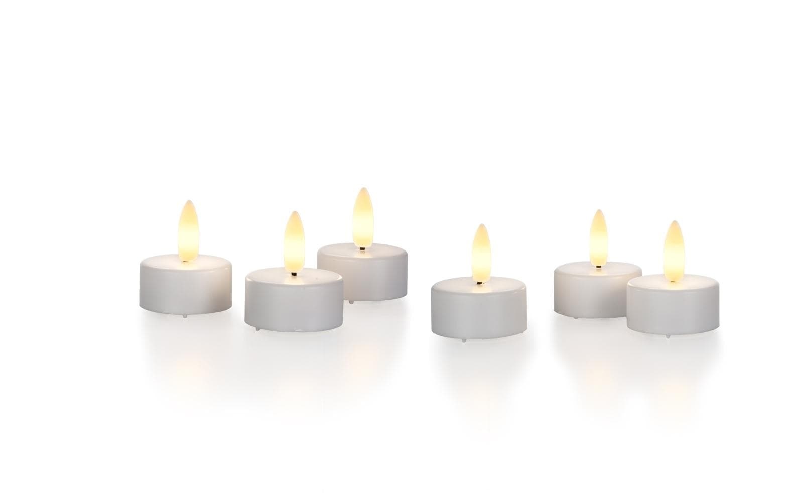 Image of STT Teelicht "Set 6er Set 45110 cm, Weiss"
