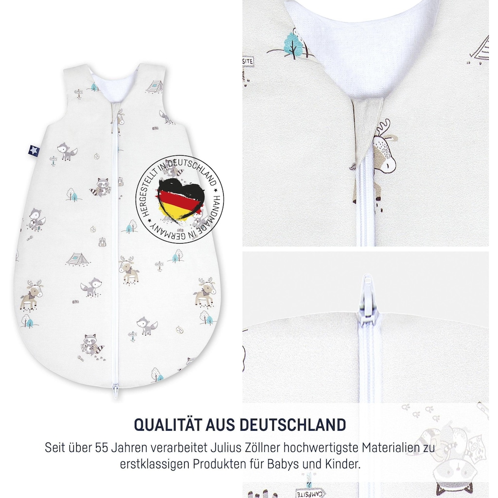 Julius Zöllner Babyschlafsack »Fuchs & Elch«, (1 tlg.)