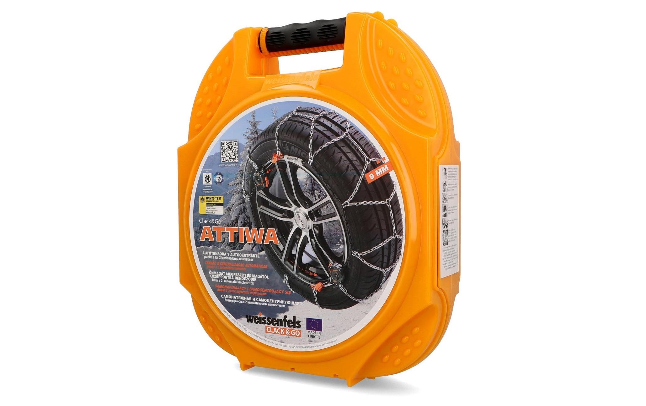   Chaînes à neige »Weissenfels ATTIWA CLACK & GO Gr.12« Ist in der Schweiz als  zugelassen