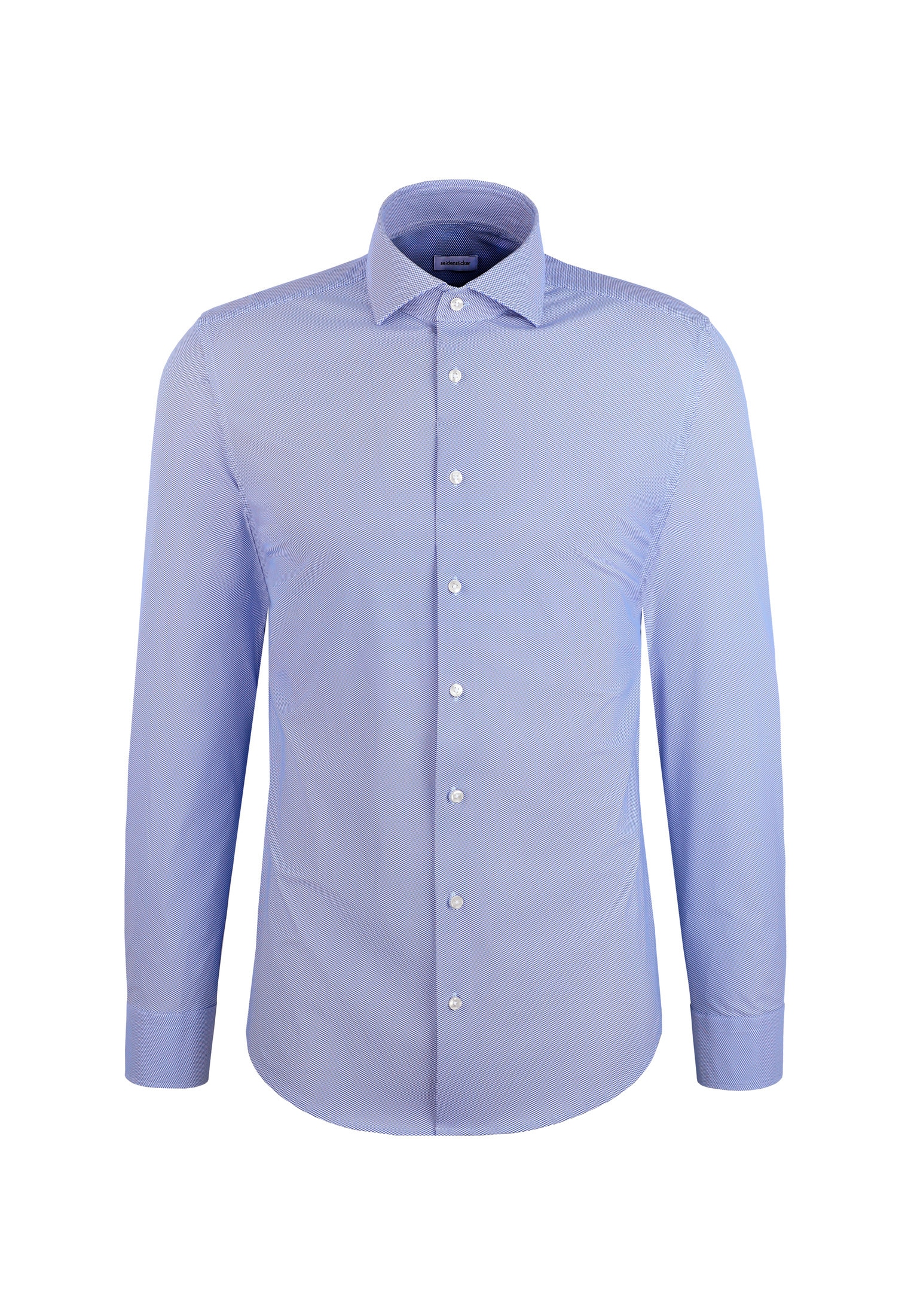 seidensticker Chemise d'affaires »Schwarze Rose« Slim 1/1 Kentkragen Druck