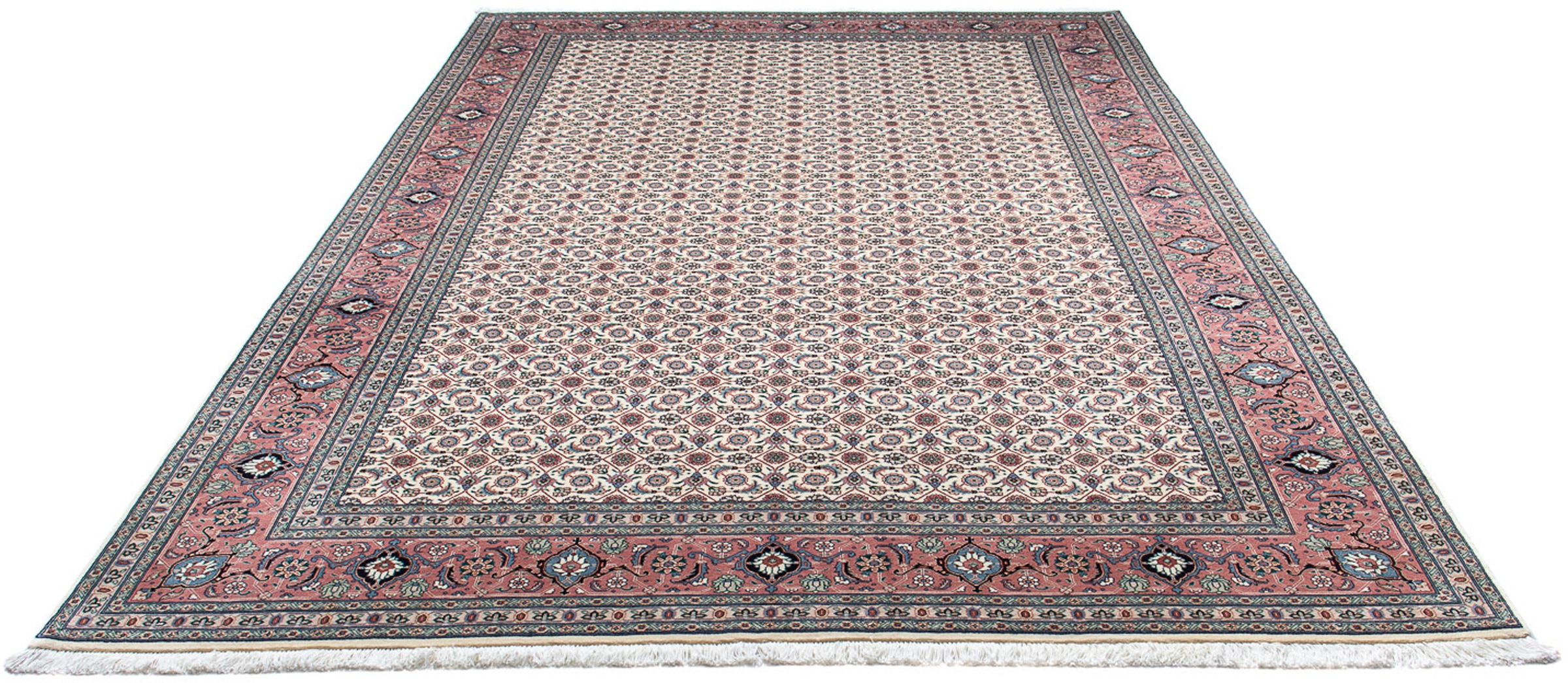 Image of morgenland Orientteppich »Perser - Täbriz - 300 x 200 cm - beige«, rechteckig, 10 mm Höhe, Wohnzimmer, Handgeknüpft, Einzelstück mit Zertifikat bei Ackermann Versand Schweiz
