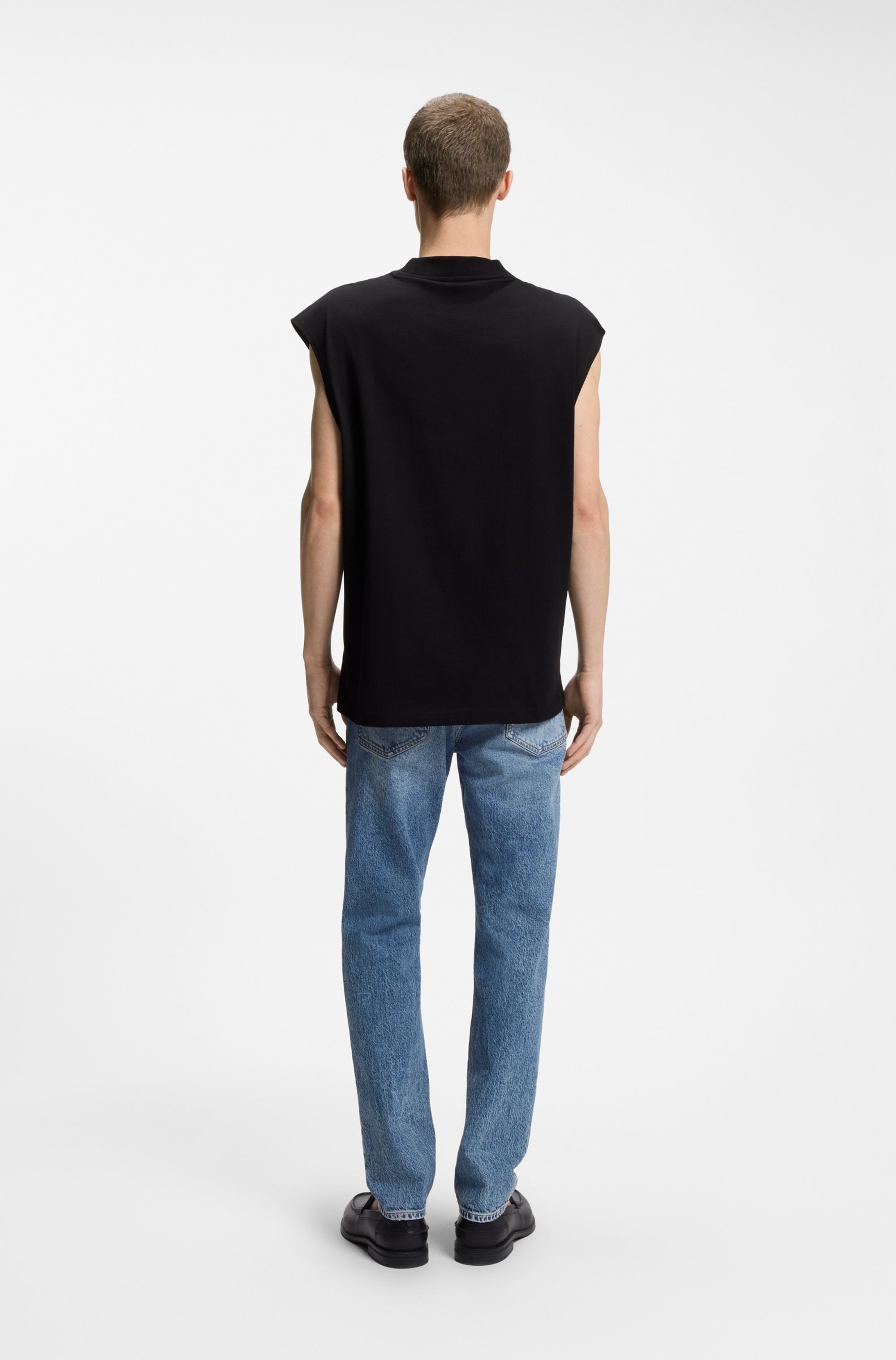 HUGO T-shirt »Navertz« avec étiquette Hugo