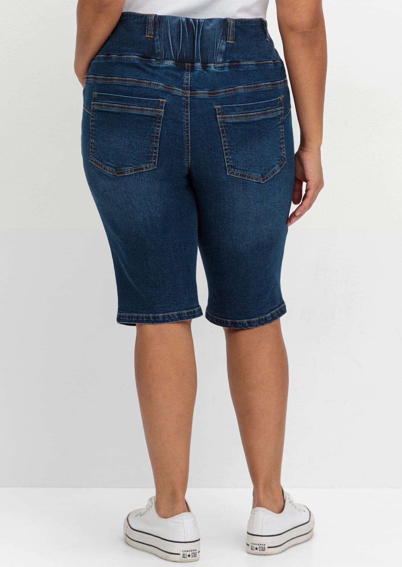 Sheego Jeansbermudas, (1 tlg.)