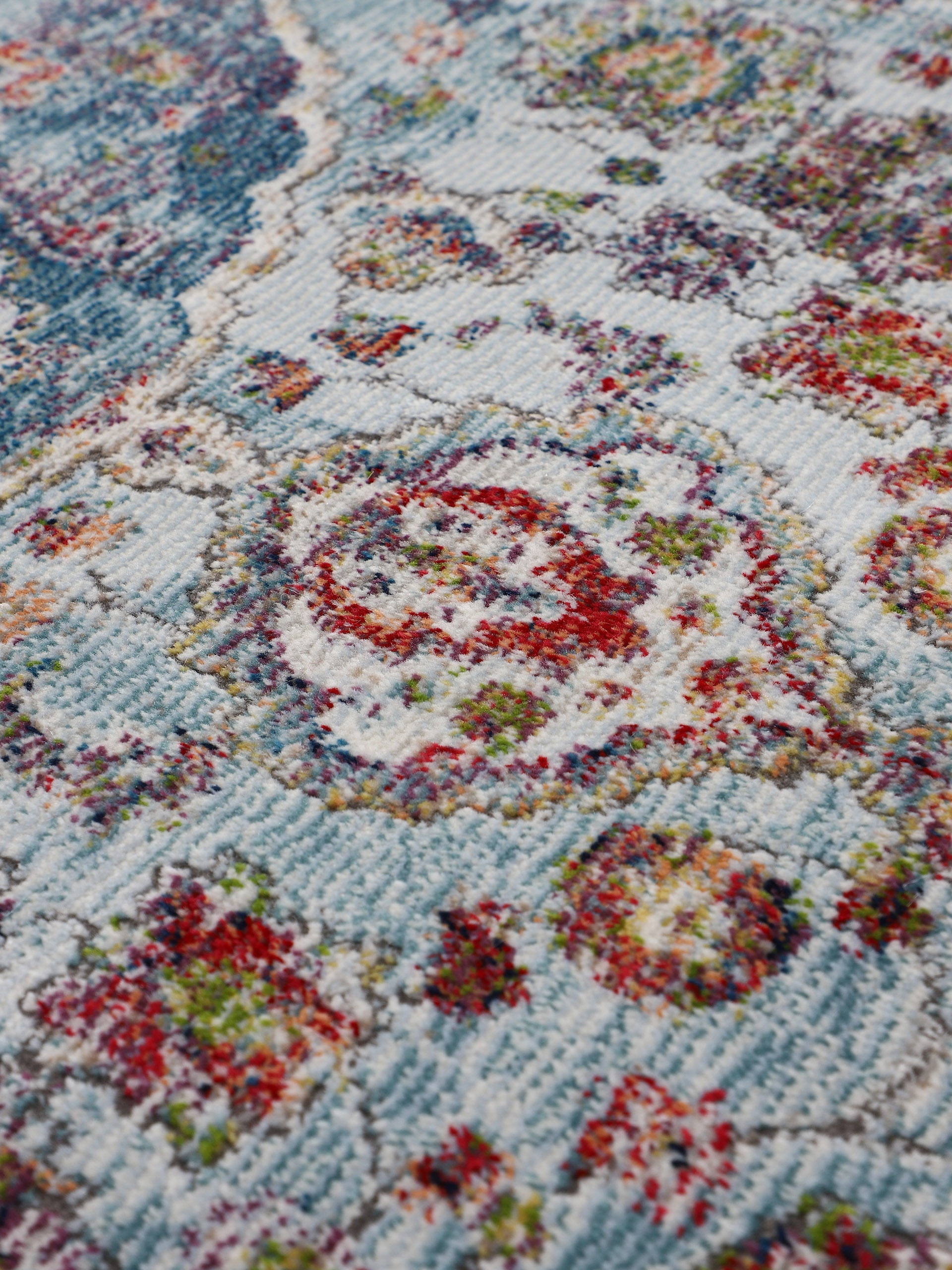 carpetfine Teppich »Vintage Heaven« rechteckig 8 mm Höhe moderner Vintage Look, Wohnzimmer