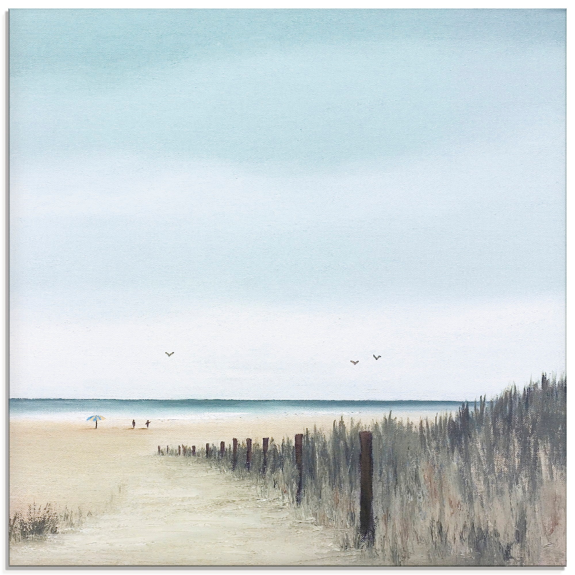 Image of Artland Glasbild »Sonniger Morgen I«, Strand, (1 St.) bei Ackermann Versand Schweiz