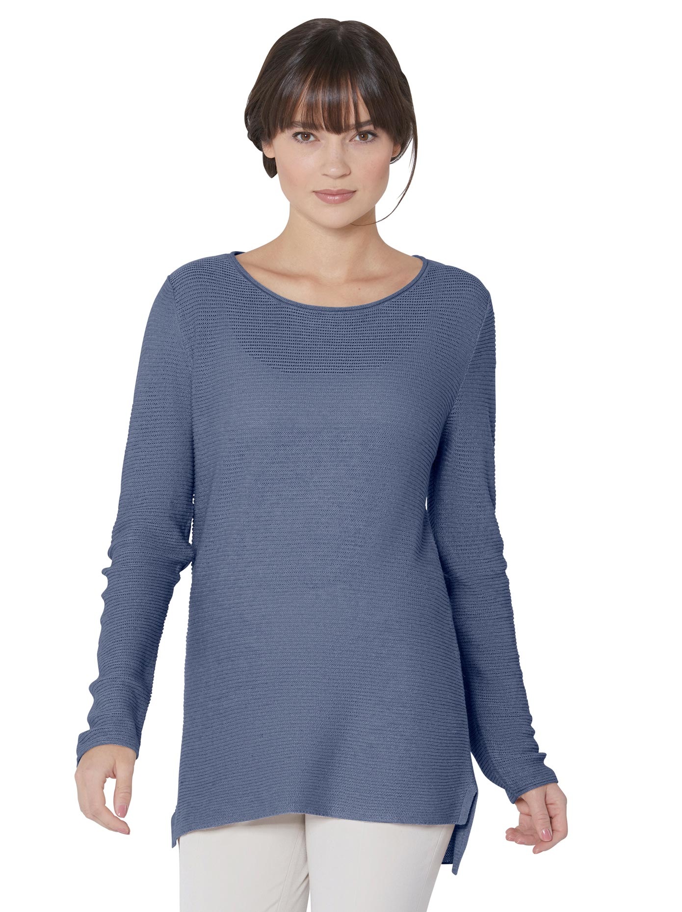 Creation L Premium Pullover aus den Naturfasern Seide und Kaschmir