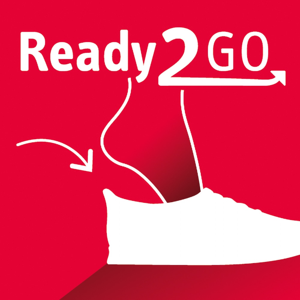 RIEKER Sport Baskets slip-on »Ready2GO«  , Halbschuh, Freizeitschuh, Slipper mit MemoSoft-Innensohle