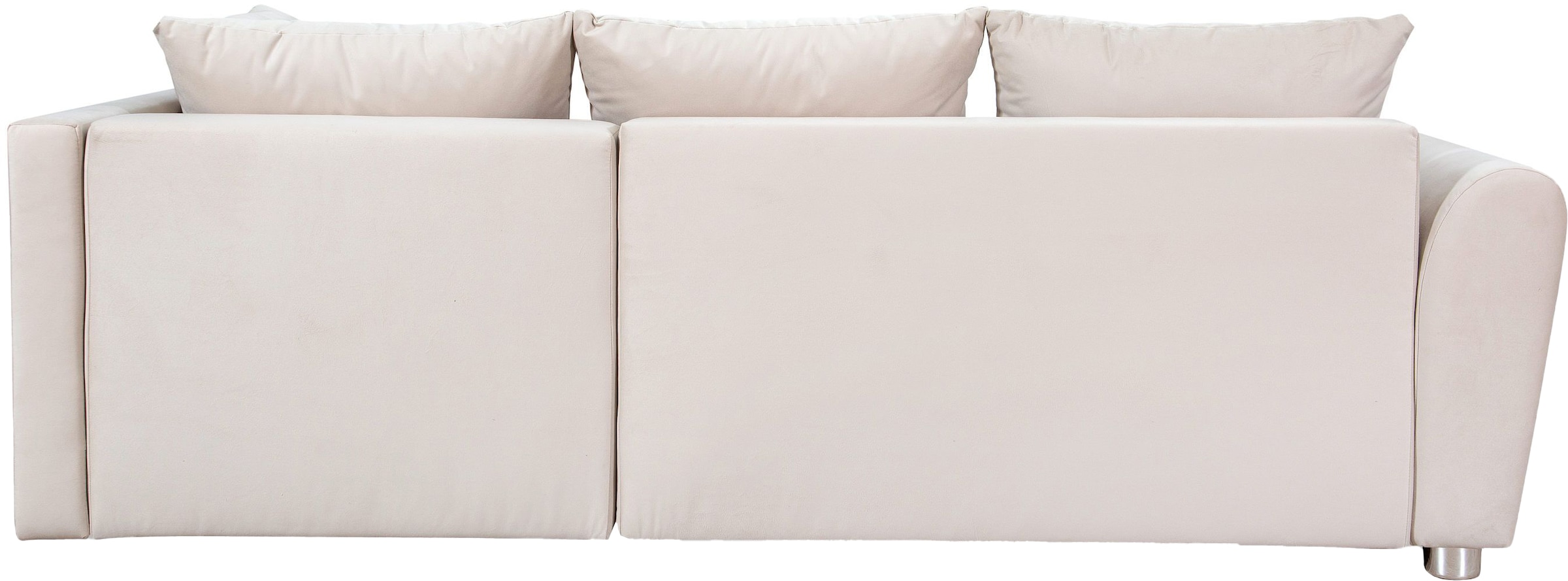 COLLECTION AB Ecksofa »Jana L-Form«, inkl. Bettfunktion,Bettkasten und Bonnelfederkern