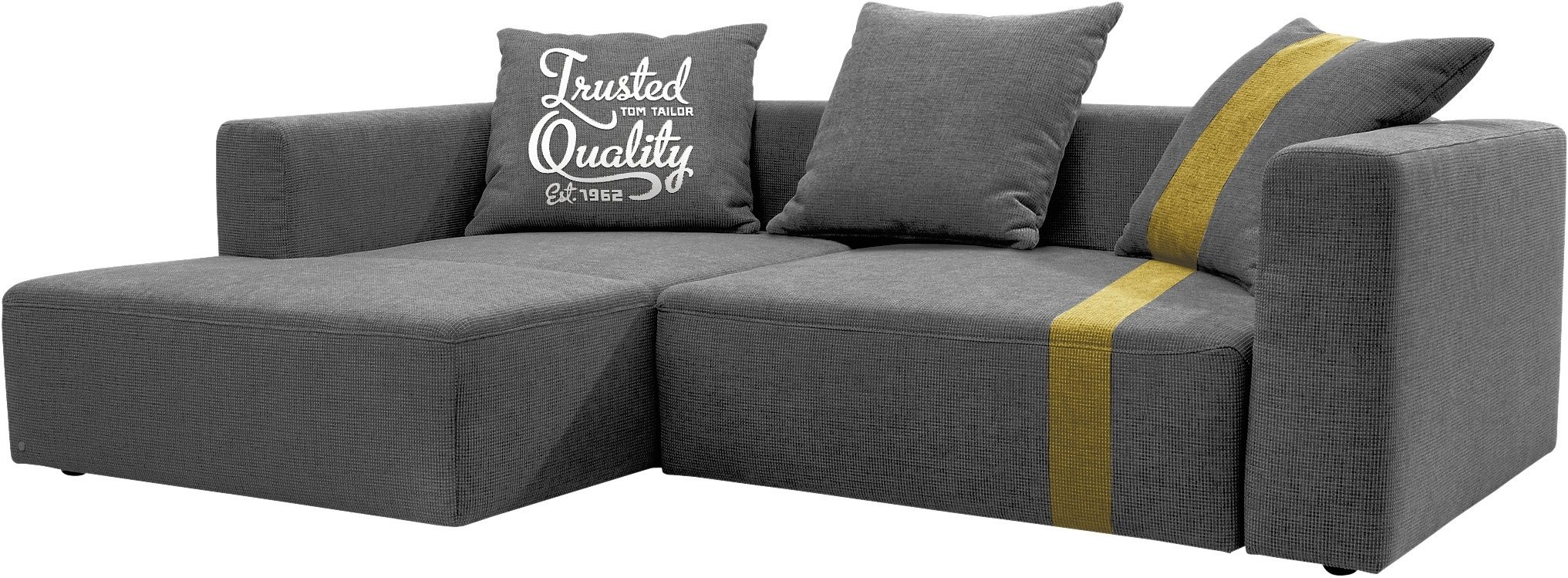 Image of TOM TAILOR Ecksofa »HEAVEN CASUAL S«, aus der COLORS COLLECTION, mit modischem Streifen bei Ackermann Versand Schweiz