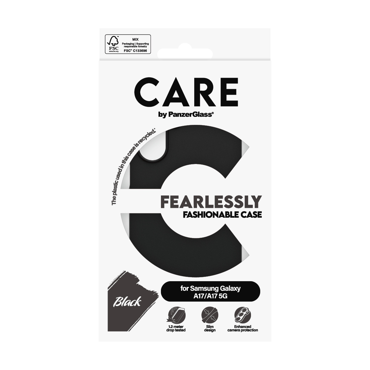CARE by PanzerGlass Housse pour téléphone portable »Fearlessly Fashionable Case für Samsung Galaxy A17/A17 5G« Backcover, Schutzhülle, Handyschutzhülle, Case, Schutzcase, stossfest