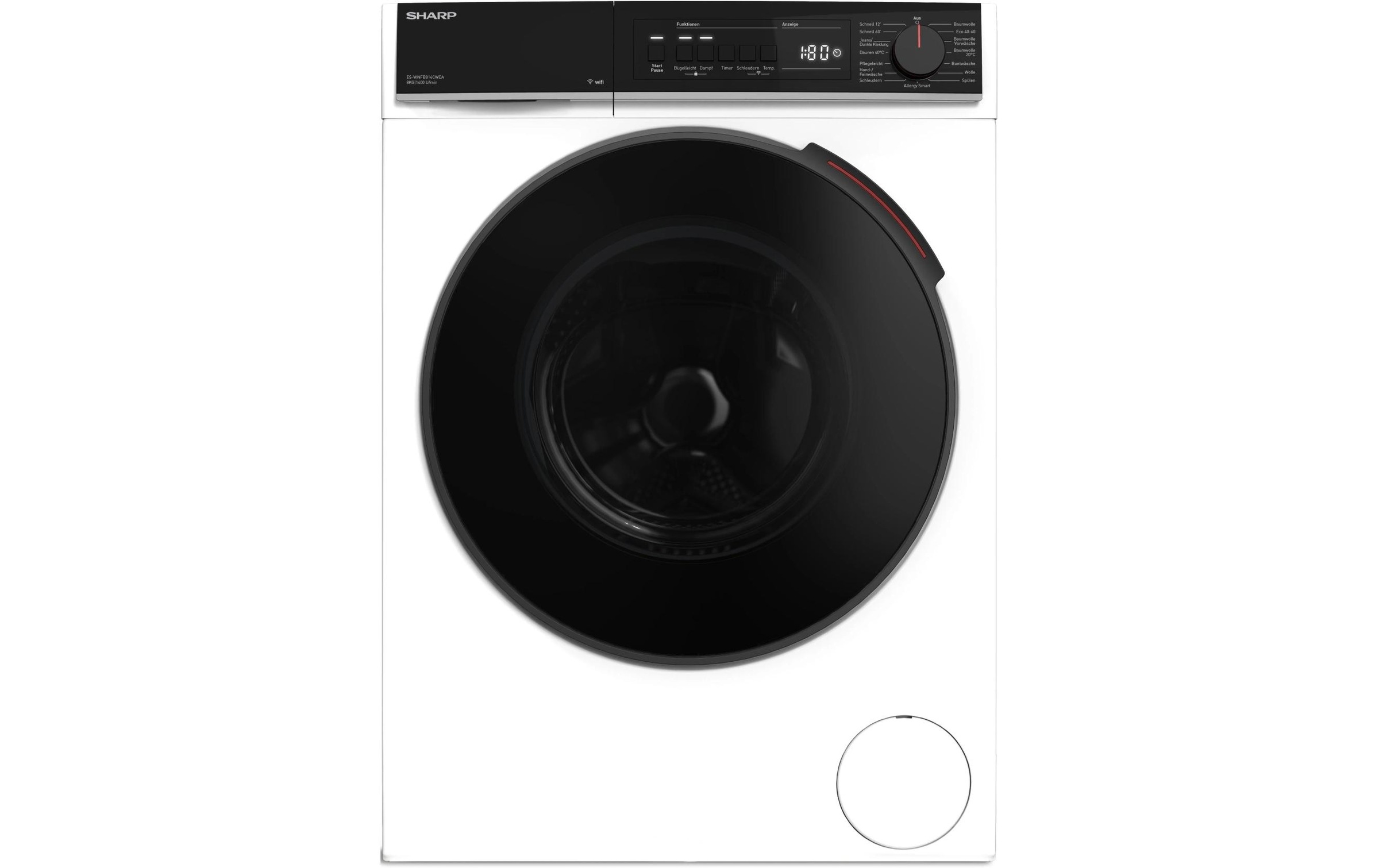 Image of Waschmaschine "ES-WNFB814CWDA-CH Links" 8 kg 1400 U/min