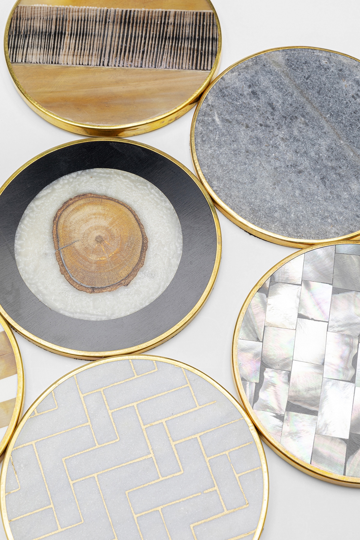 Kare Design Dekomatte »Untersetzer Nature (6/Set)«