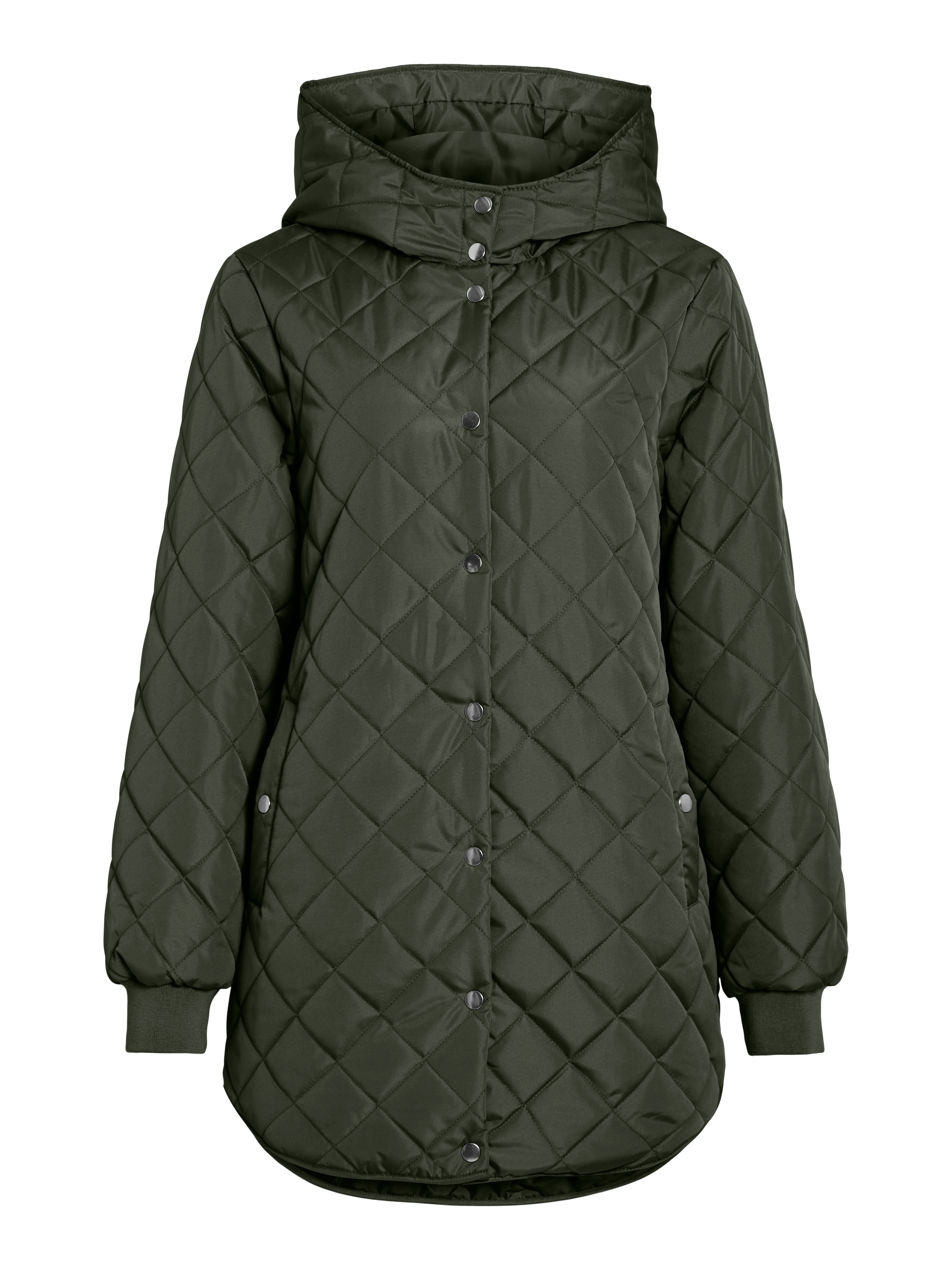 Vila Steppjacke »VITATE L/S HOODED JACKET - NOOS«, mit Kapuze