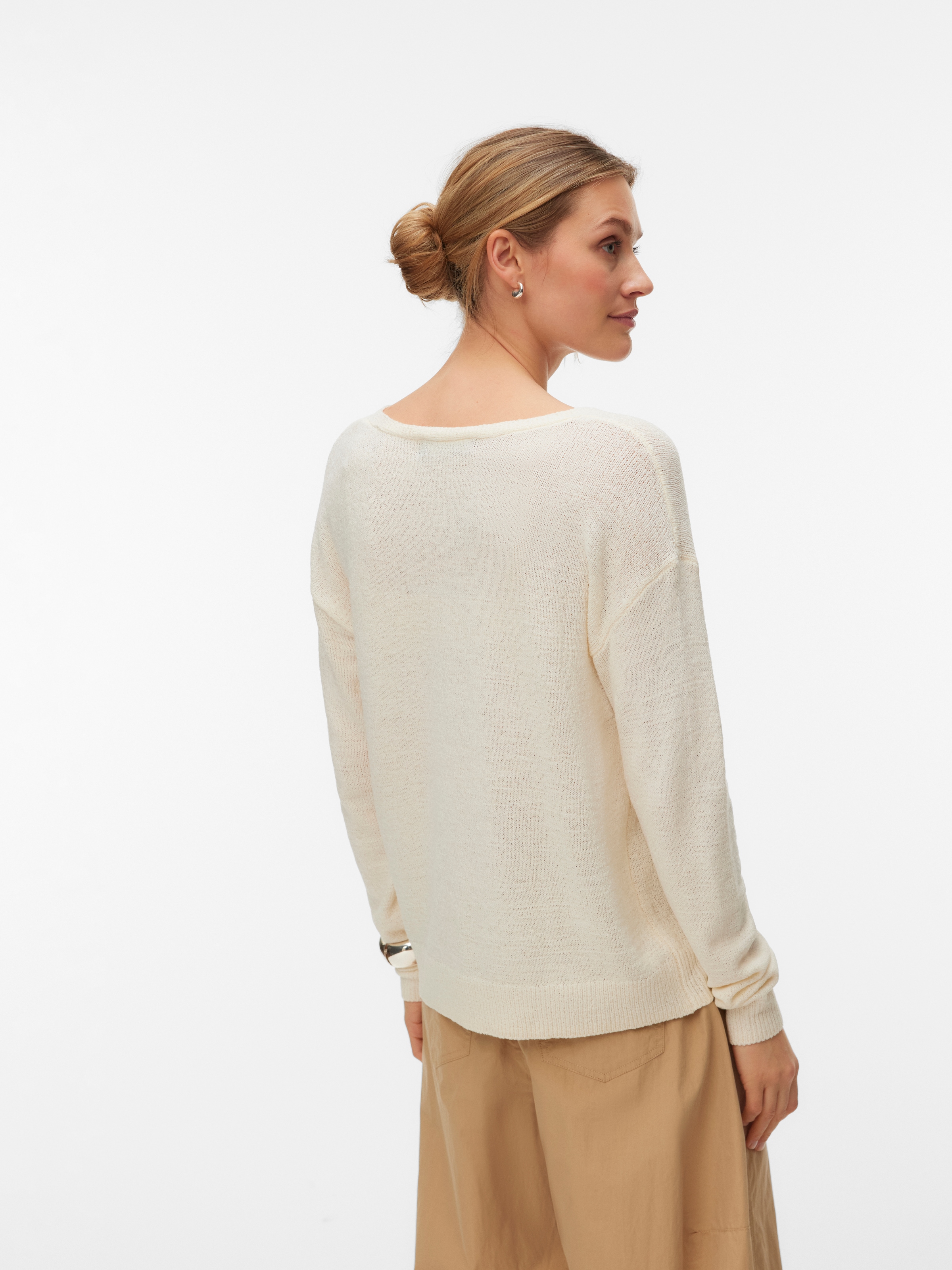 Vero Moda Pull en tricot »VMCHARITY LS V-NECK PULLOVER NOOS«