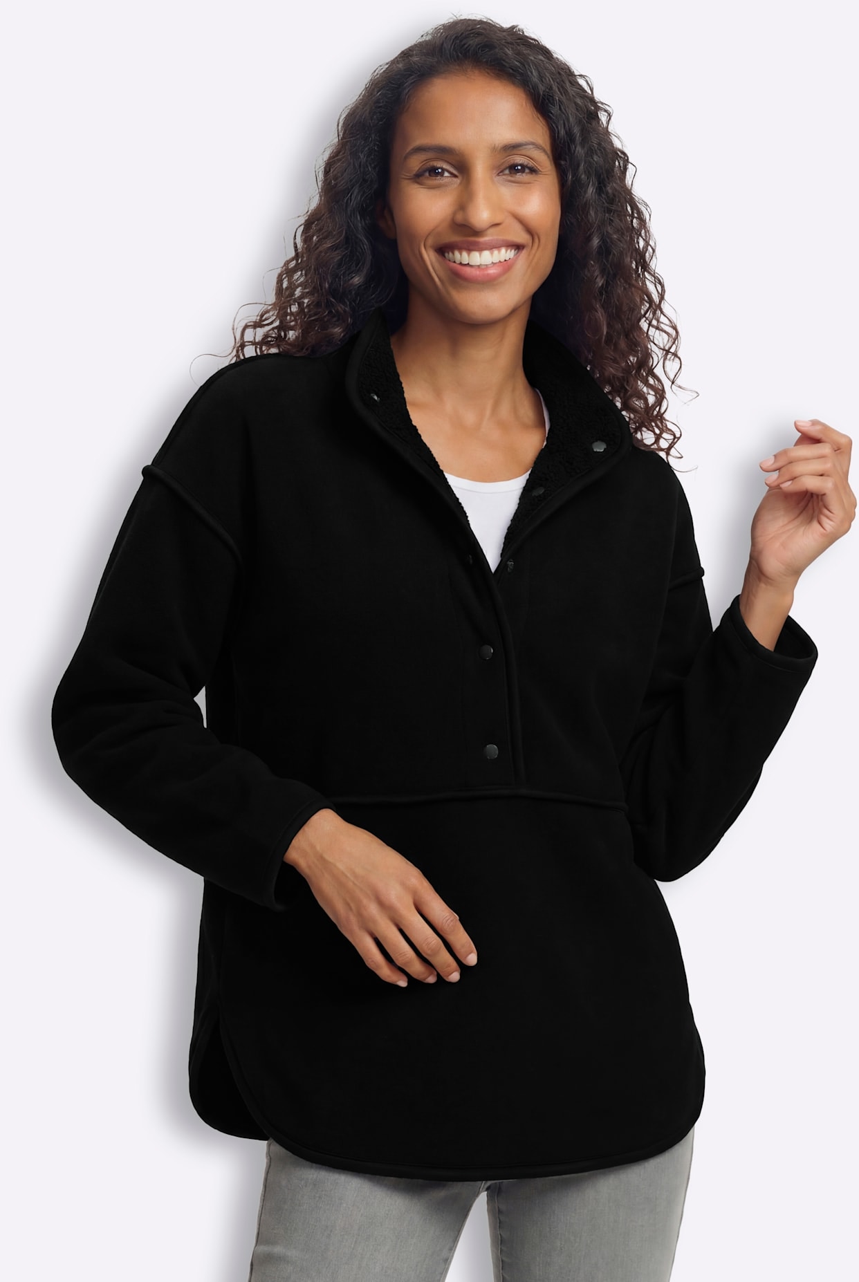 Image of heine Fleeceshirt "Fleece-Shirt" 1