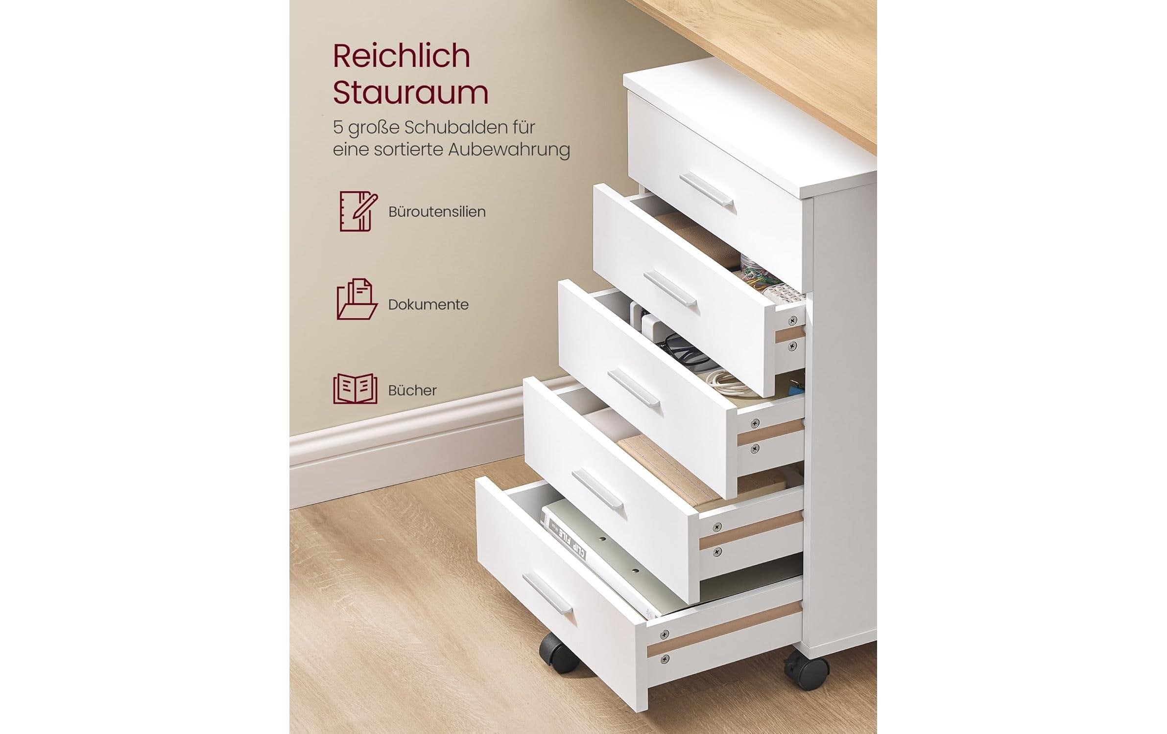 SONGMICS Rollcontainer »42 x 40 x 65.7 cm«