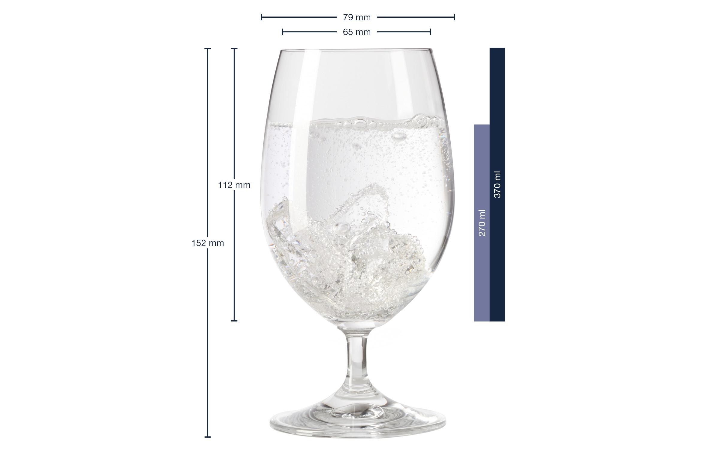 LEONARDO Glas »Daily 370 ml 6«, (6 tlg.)