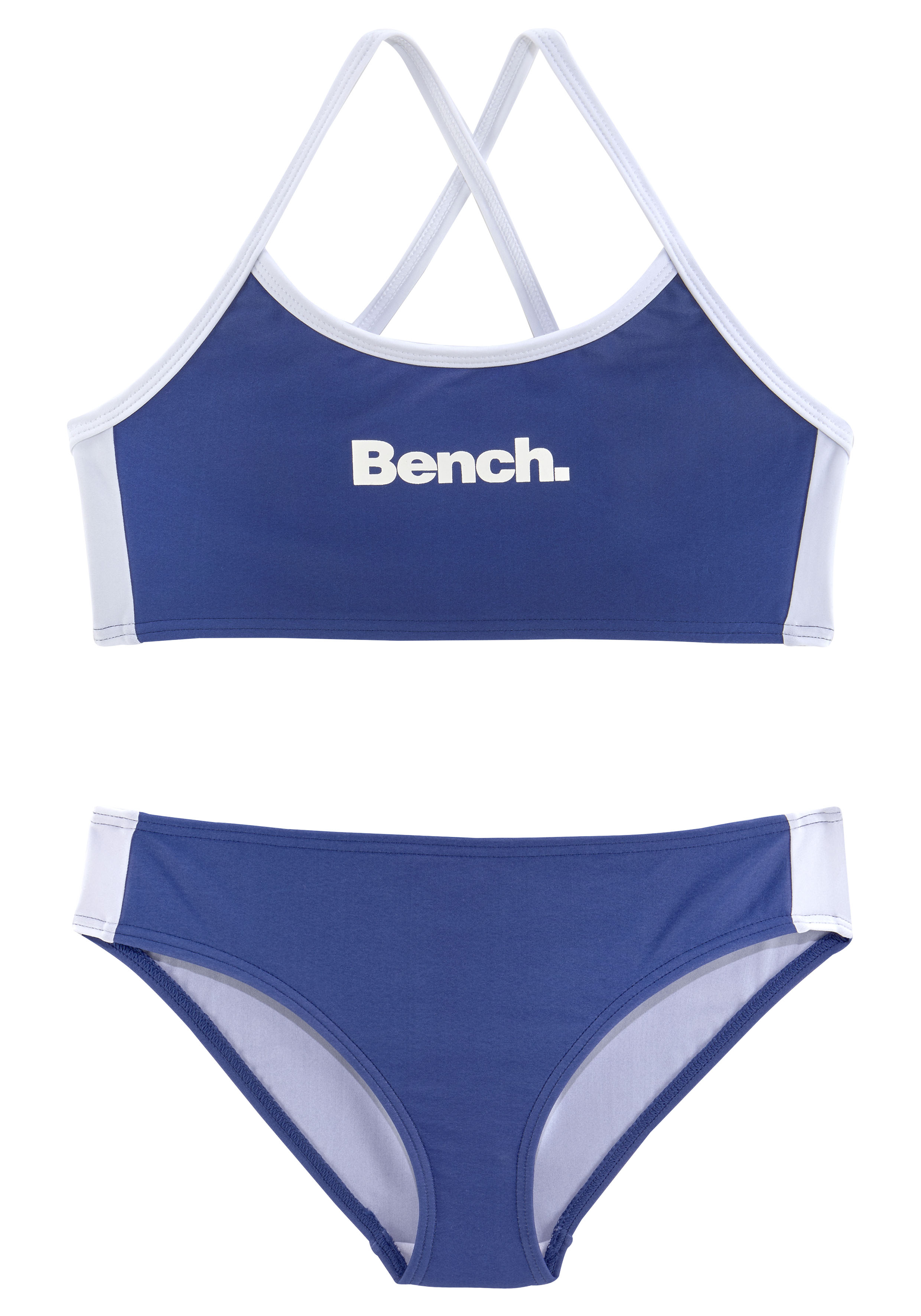 Modische Bench. Bustier-Bikini, mit Kontrastdetails ohne Mindestbestellwert bestellen - versandkostenfrei