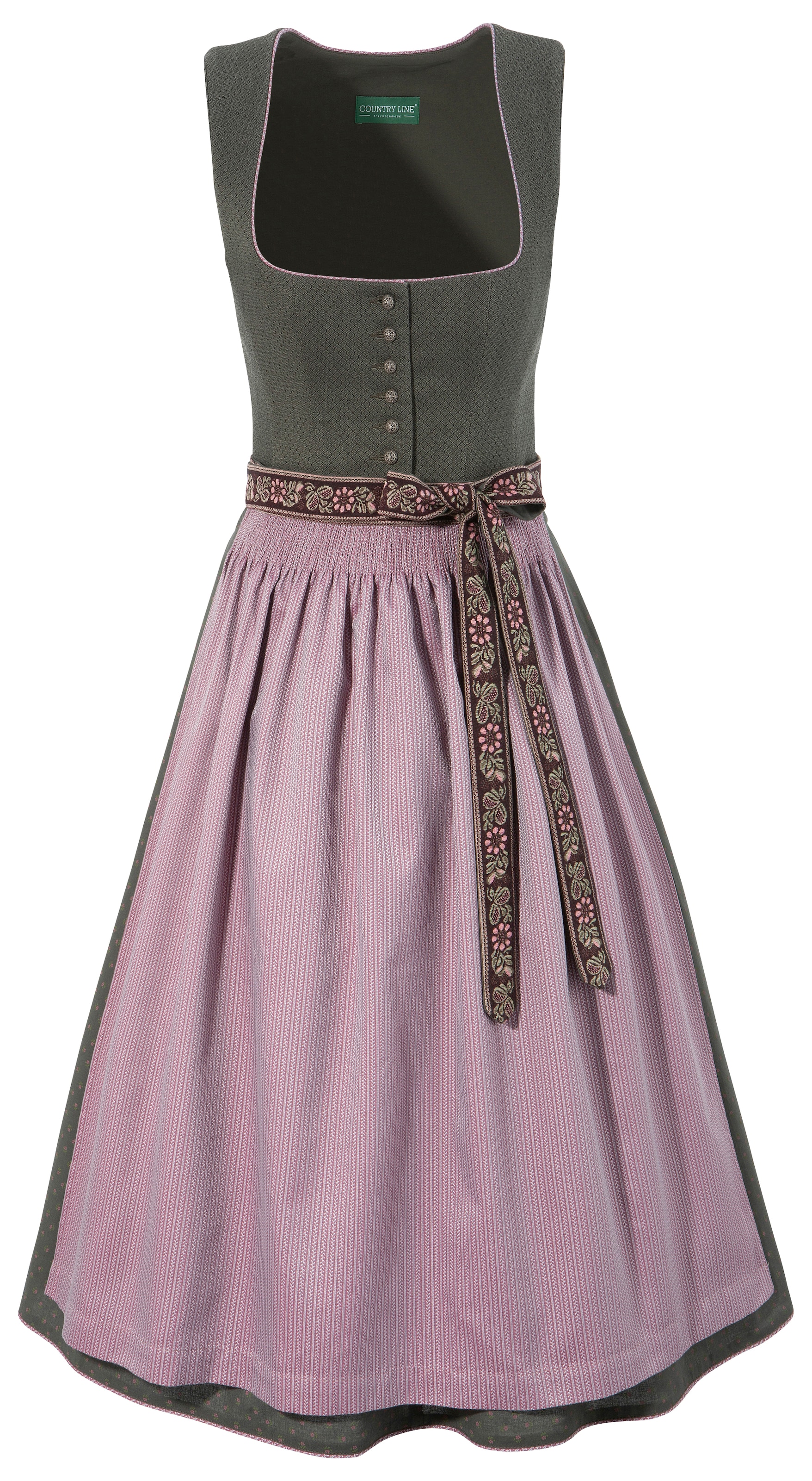 Image of Country Line Dirndl, (2 tlg.), Damen, midi in angenehmer Stretchqualität bei Ackermann Versand Schweiz