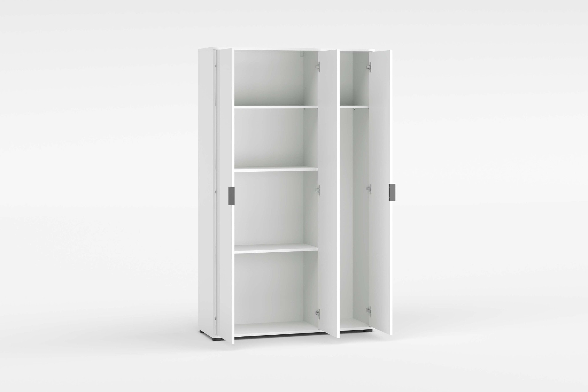 INOSIGN Mehrzweckschrank »Stauraumschrank , Breite 107 cm , Höhe 178 cm« 1 Stk. tlg. 3 Türen,1 kleiner und 3 grosse Einlegeböden- Schrank hochglanz lackiert