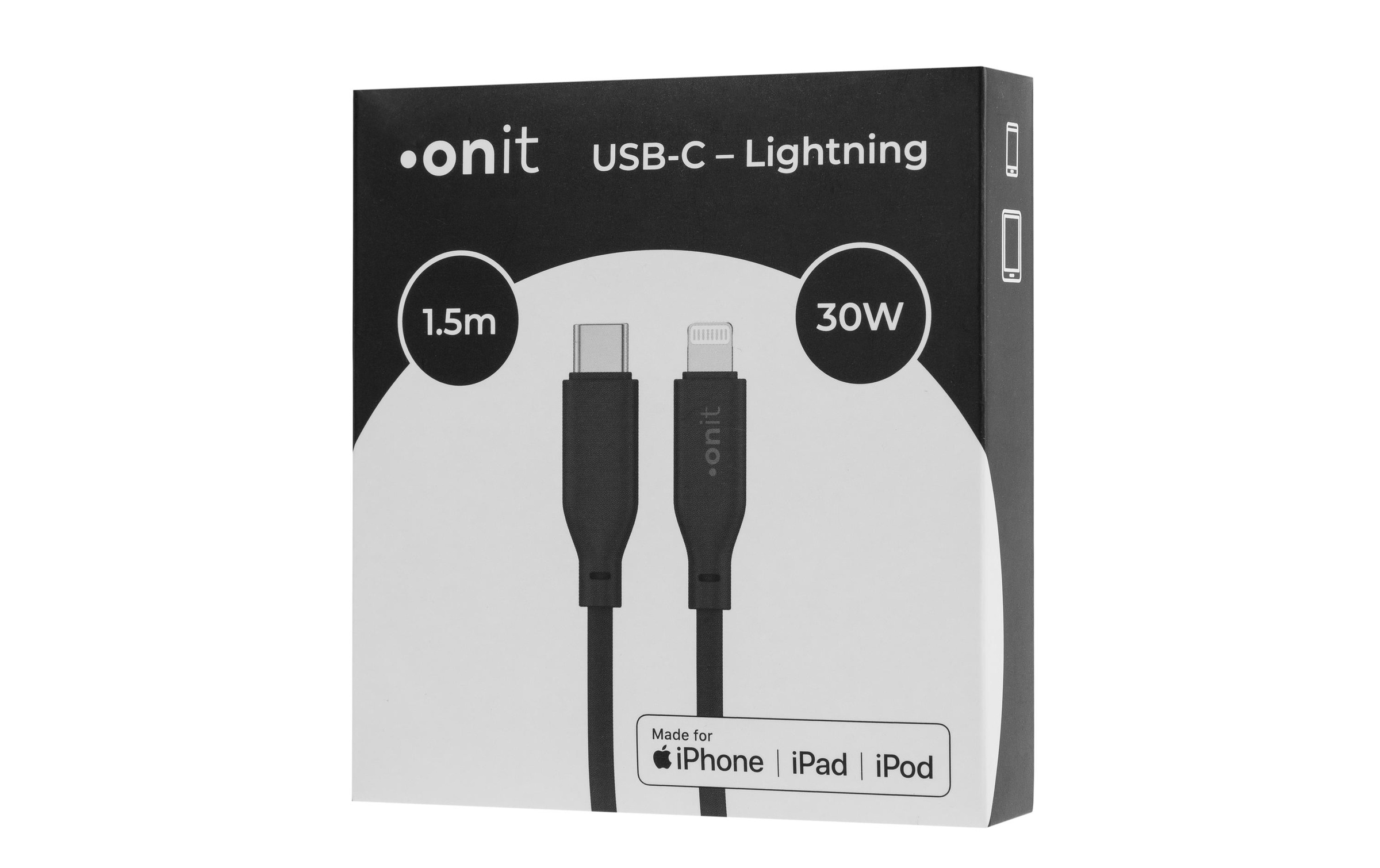 onit USB-Kabel »2.0-Kabel Silikon MFi USB«, USB-C, 150 cm