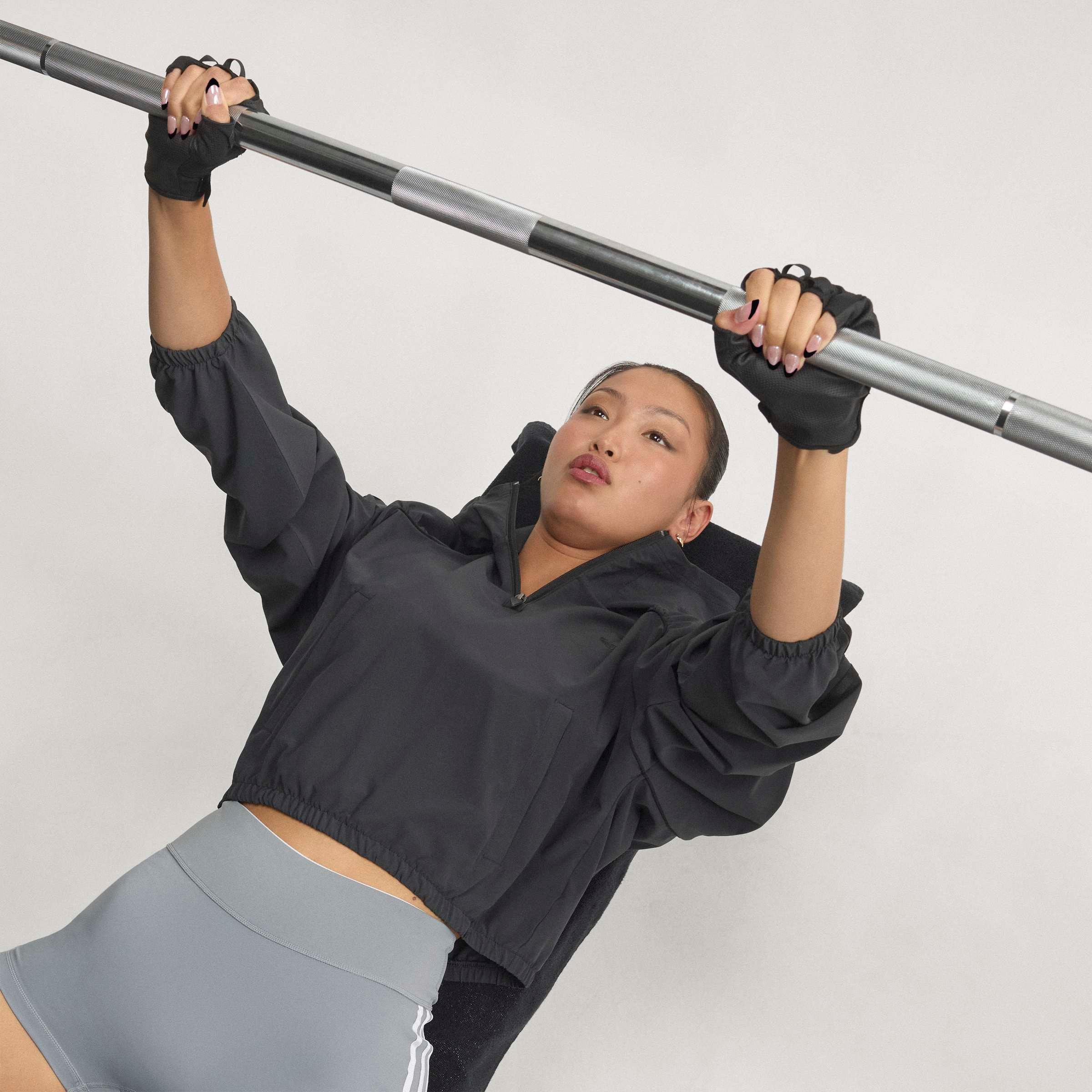 adidas Performance Sweatshirt »ADIDAS ORIGINALS SPORT COVERUP«, locker geschnittene Half-Zip Trainingsjacke
