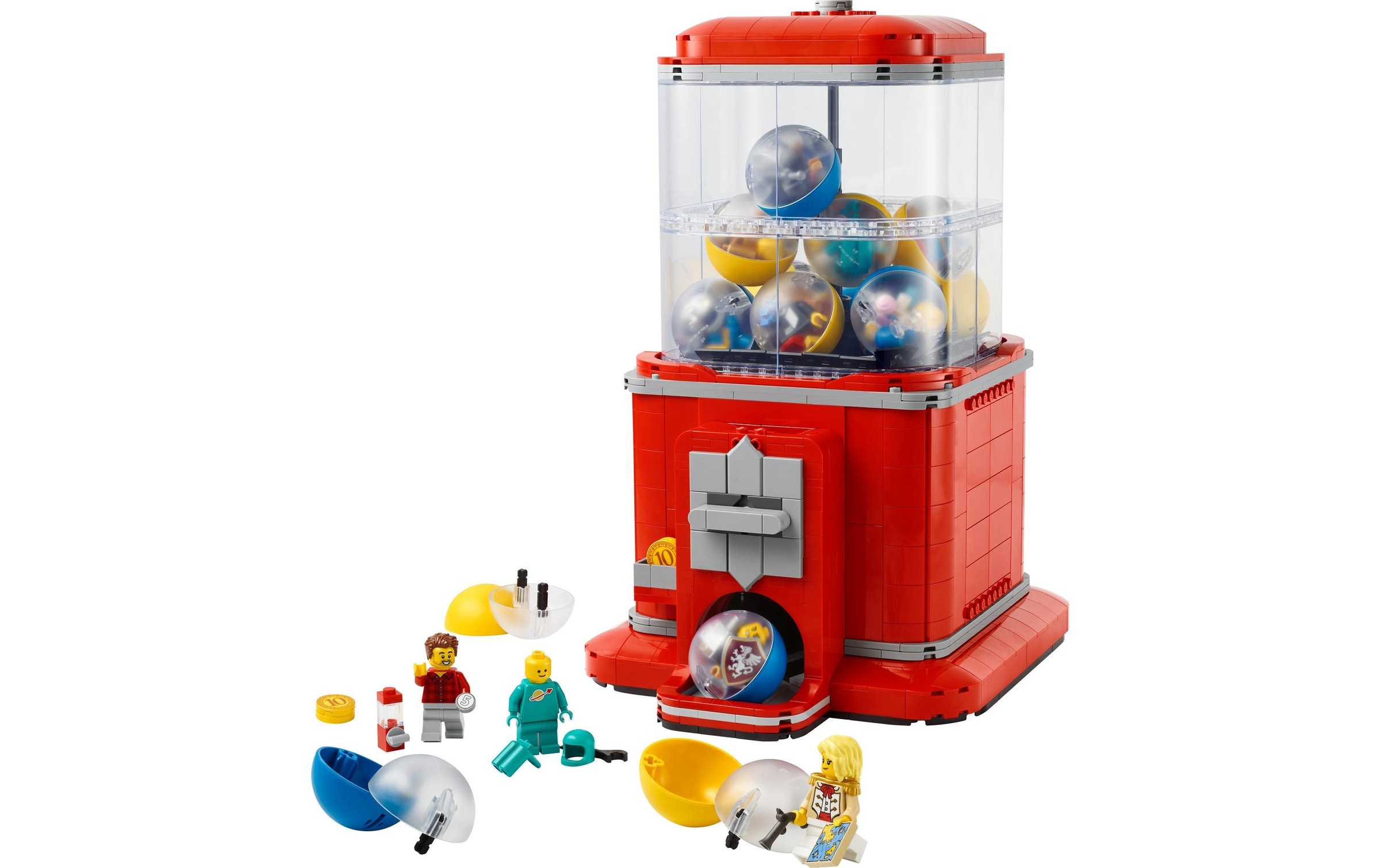 LEGO® Konstruktionsspielsteine »Classic Spielzeugautomat mit Minifiguren 21358«