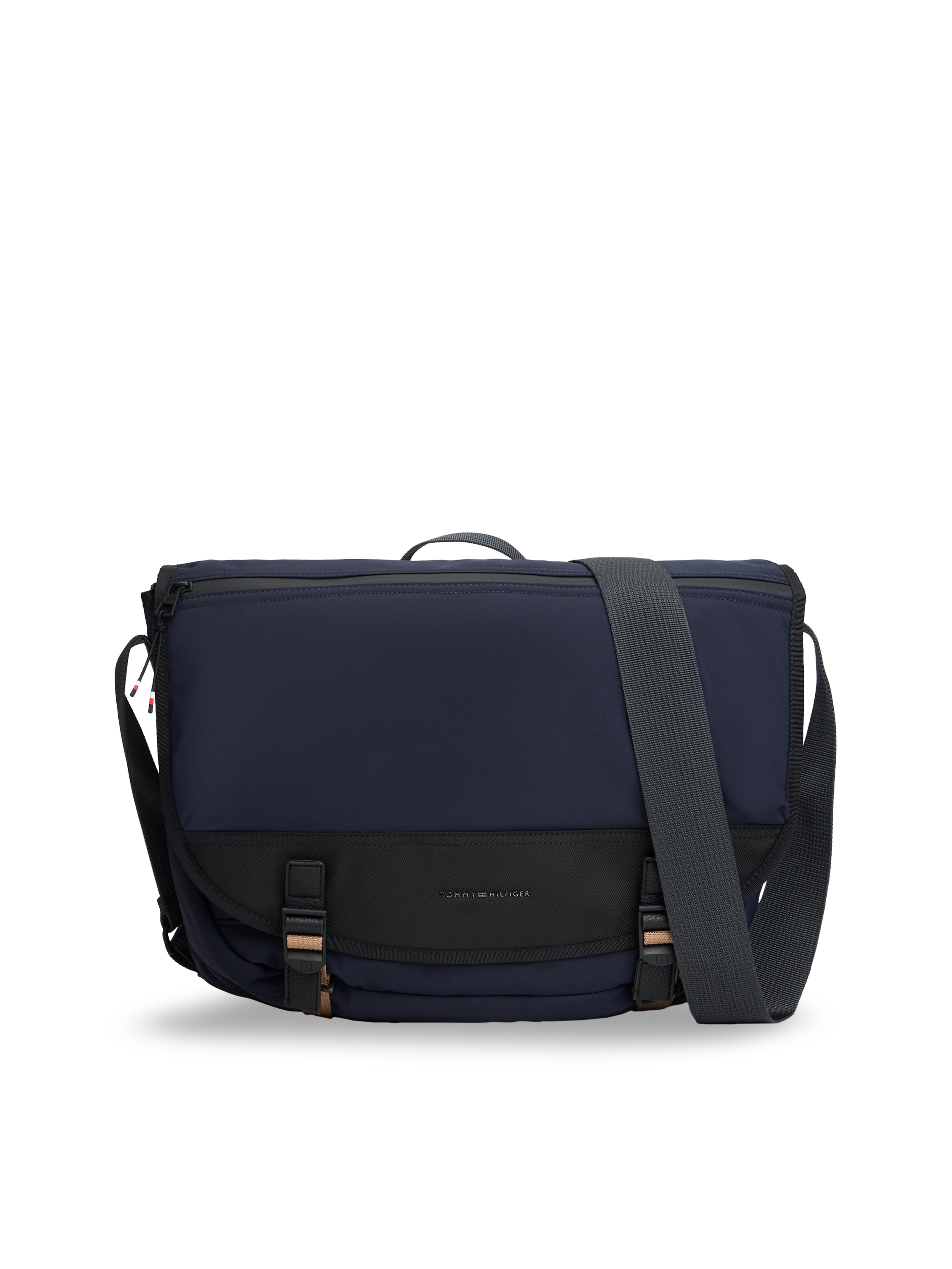Image of Tommy Hilfiger Laptoptasche "TH TRAVEL MESSENGER", Unisex Geschäftstasche, Aktentasche mit Überschlag