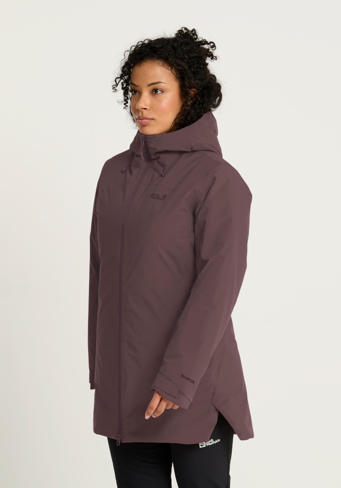 Jack Wolfskin Manteau d'hiver »HEIDELSTEIN 2 INS JKT W« à manches longues, en polyester