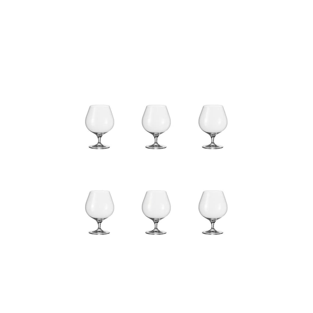 LEONARDO Cognacglas »Cheers 700 ml,«, (6 tlg.)
