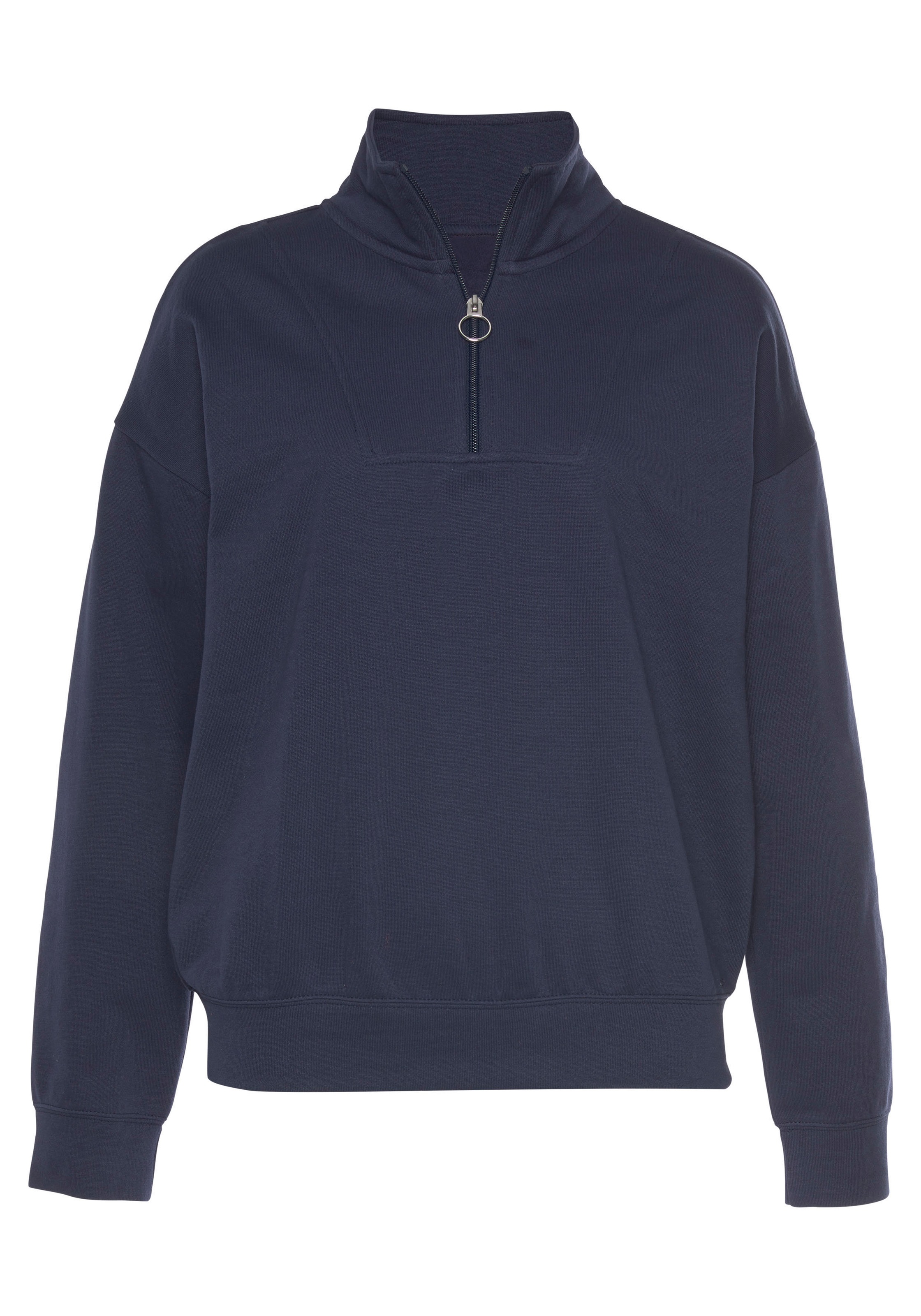 H.I.S Sweatshirt Troyer im maritimen Stil, Loungewear