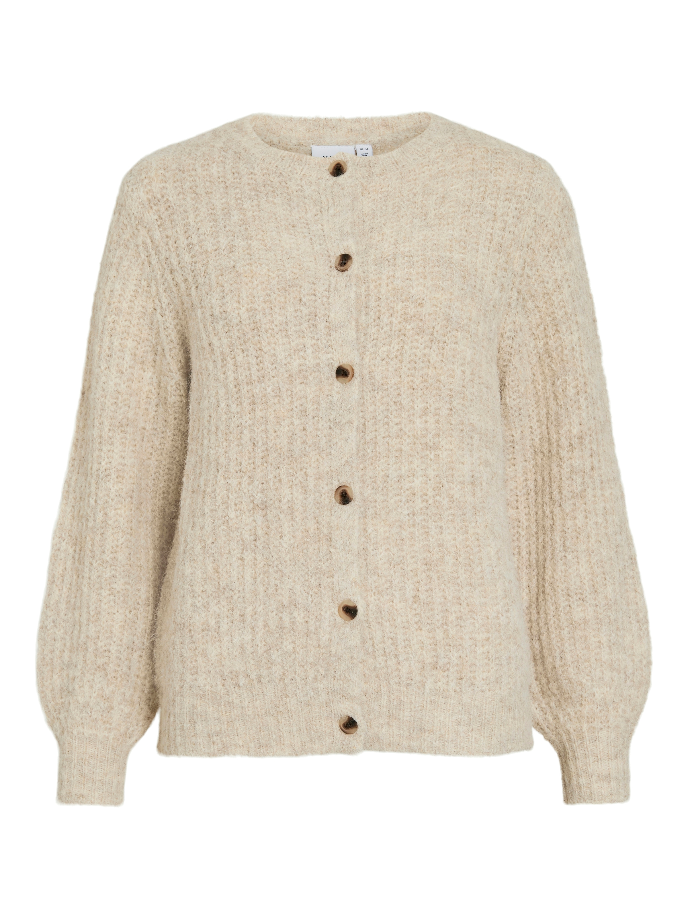 Vila Veste en tricot »VILAMPE O-NECK L/S KNIT CARDIGAN-NOOS« mélange de matériaux, coupe régulière