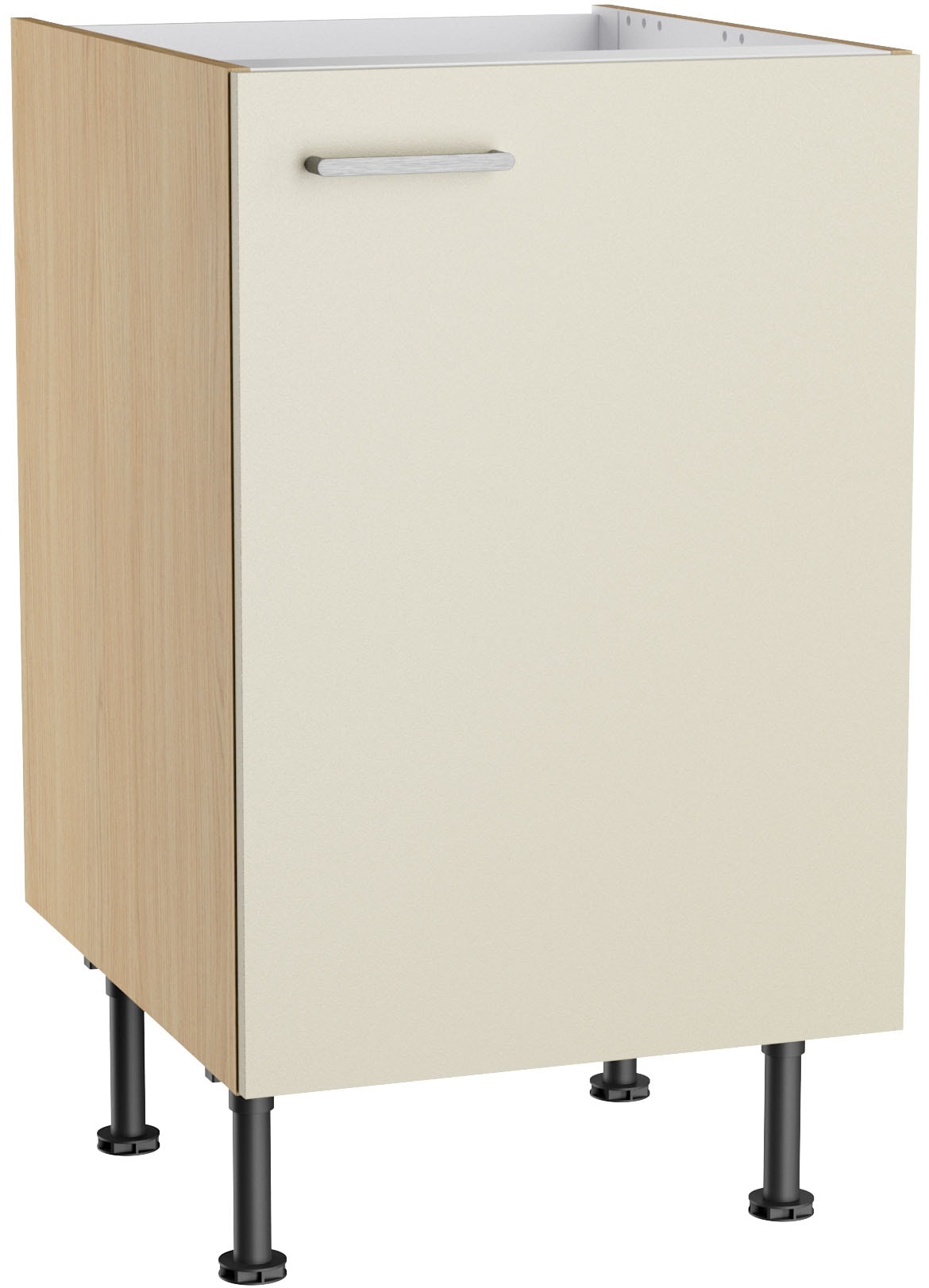 KOCHSTATION Meuble évier »KS-Lucy« Breite 50 cm, mit 1 Tür, höhenverstellbare Füsse, Soft-Close