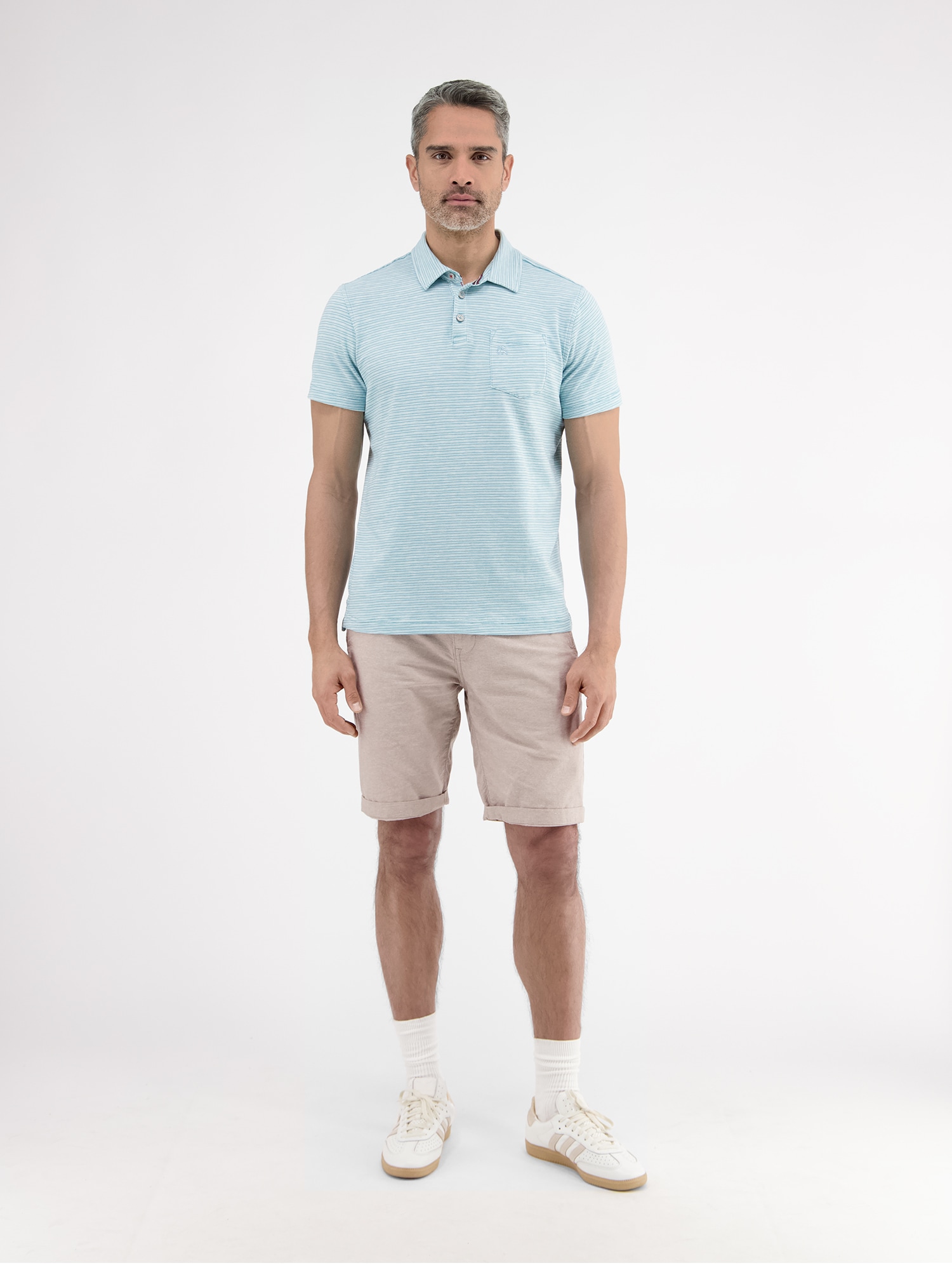 LERROS Poloshirt »LERROS Poloshirt, sportiv-gestreift«
