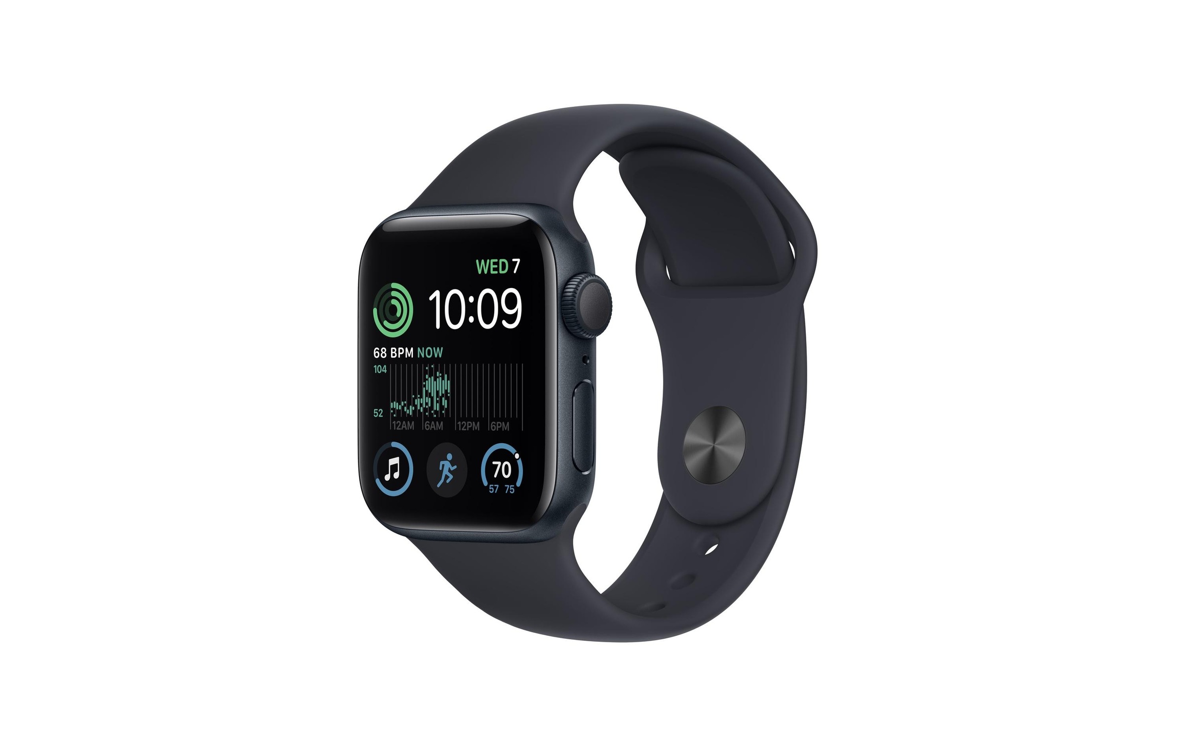 Apple Smartwatch »SE 2022, GPS, 40mm Aluminium-Gehäuse«, (Watch OS MNJT3FD/A)