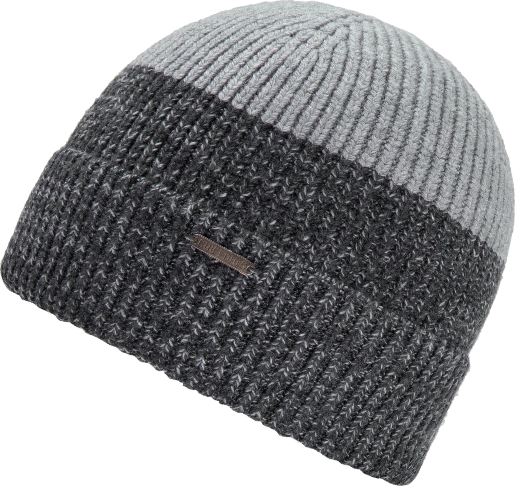 chillouts Beanie »Felix Hat«, in Two-Tone Optik mit Umschlag