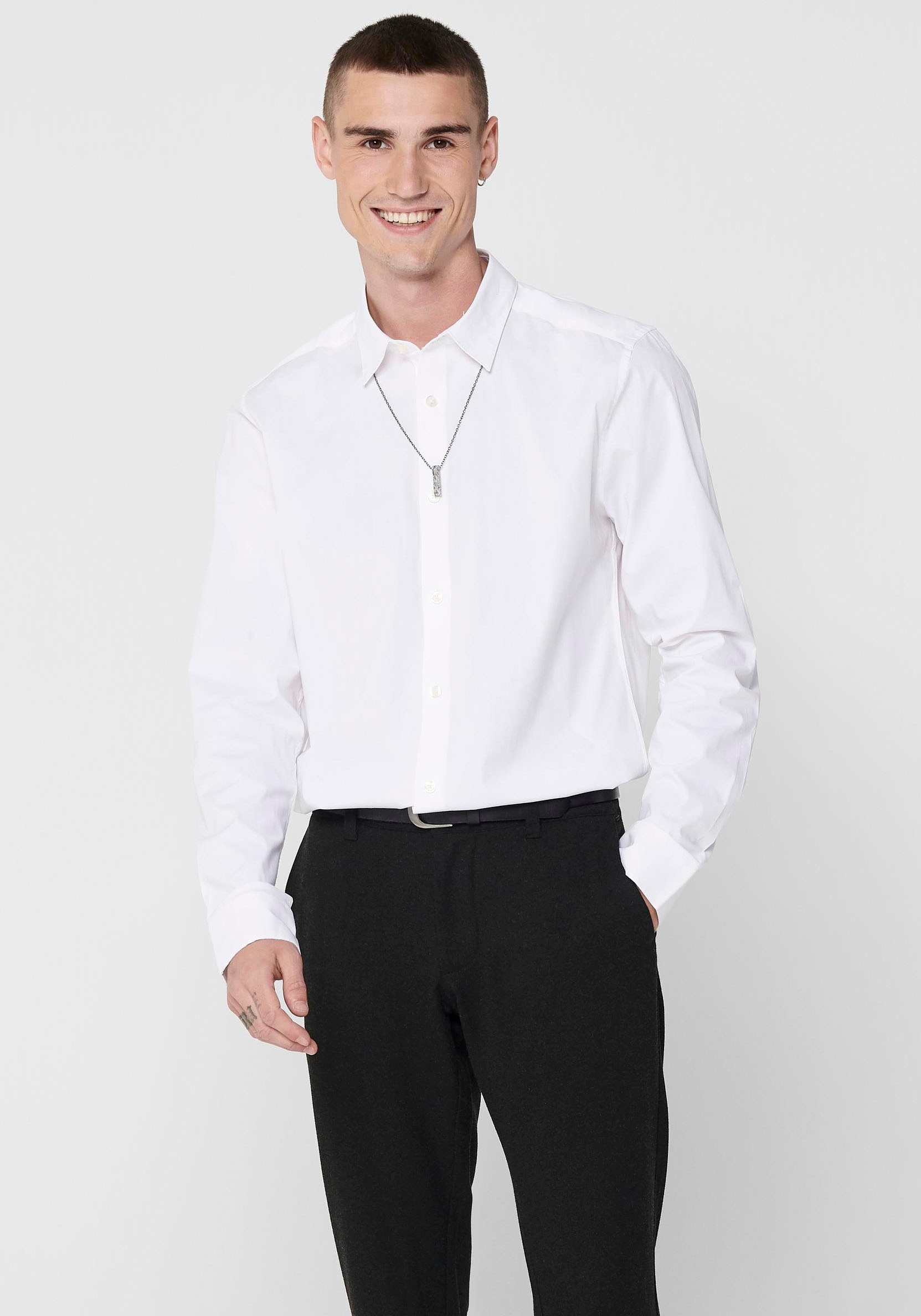 Image of ONLY & SONS Langarmhemd »Hemd Sane« bei Ackermann Versand Schweiz