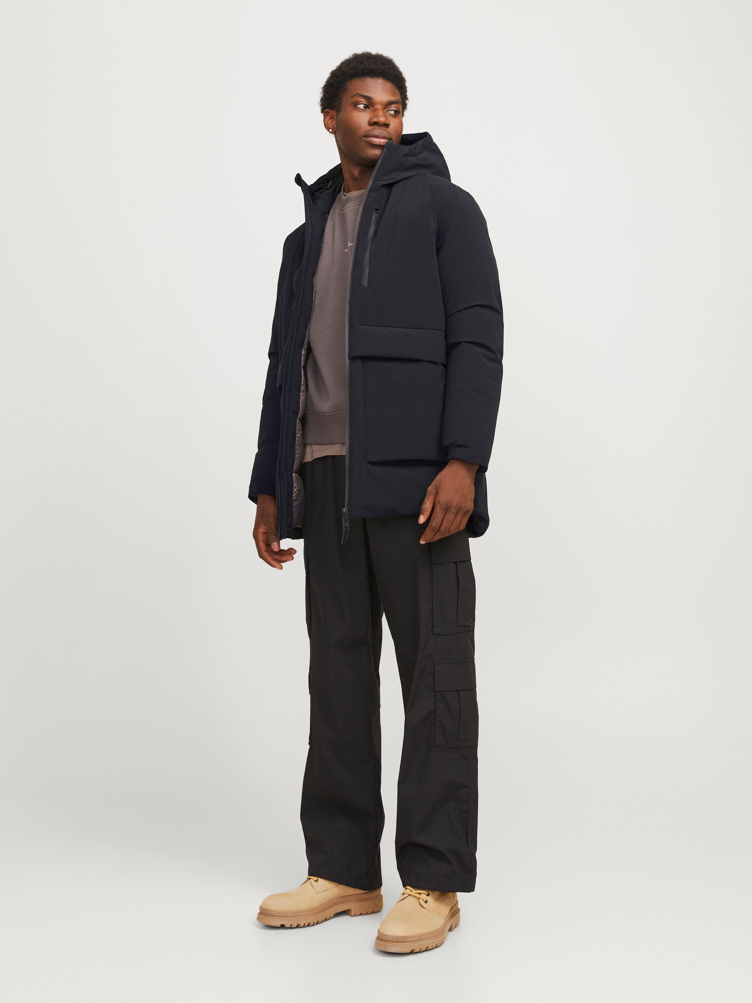 Jack & Jones Parka »JCOCHARLIE PARKA JACKET BF«, mit Kapuze