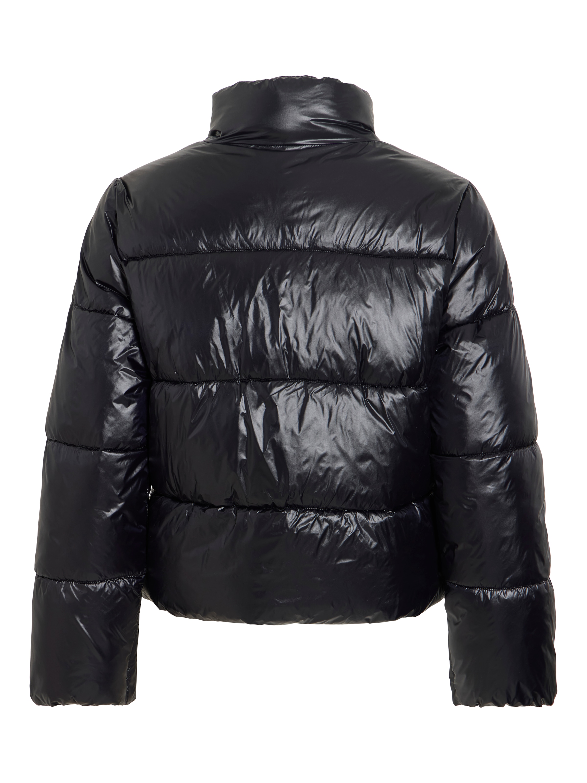 Vila Veste matelassée »VILYCHEE L/S SHORT PUFFER/TB« Kunstfaser, hoher Stehkragen