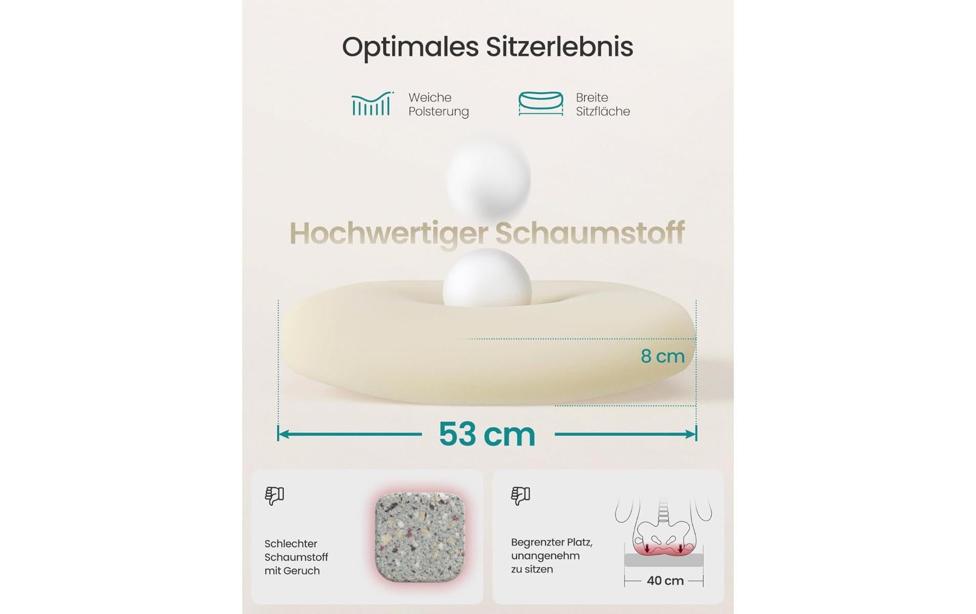 SONGMICS Bürostuhl »höhenverstellbar« ()