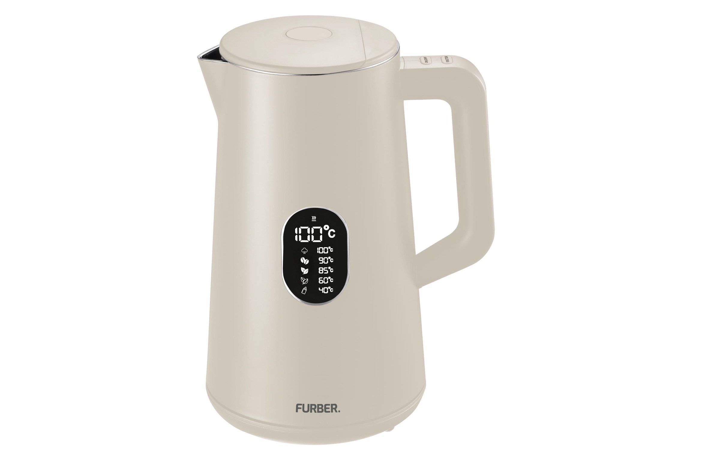 FURBER Wasserkocher »Veloce, 1,5 L« 1,5 l 1800 W