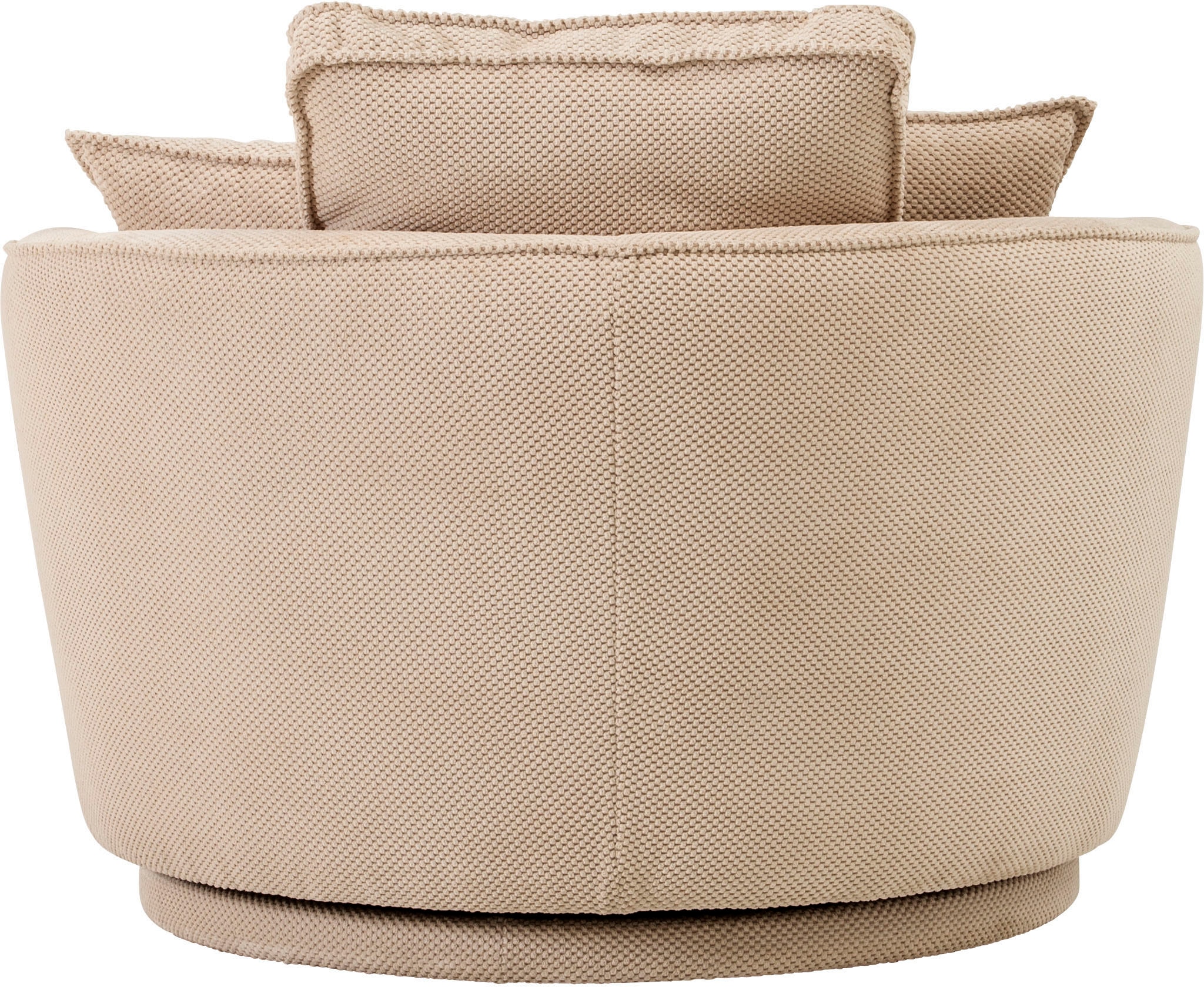 Leonique Drehsessel »MAISIE, Love Seat XXL Lese-Sessel, Big-Sessel mit Hocker,«, (2 St.), Set in MEGA CORD und Web-Velours, drehbar 360 Grad