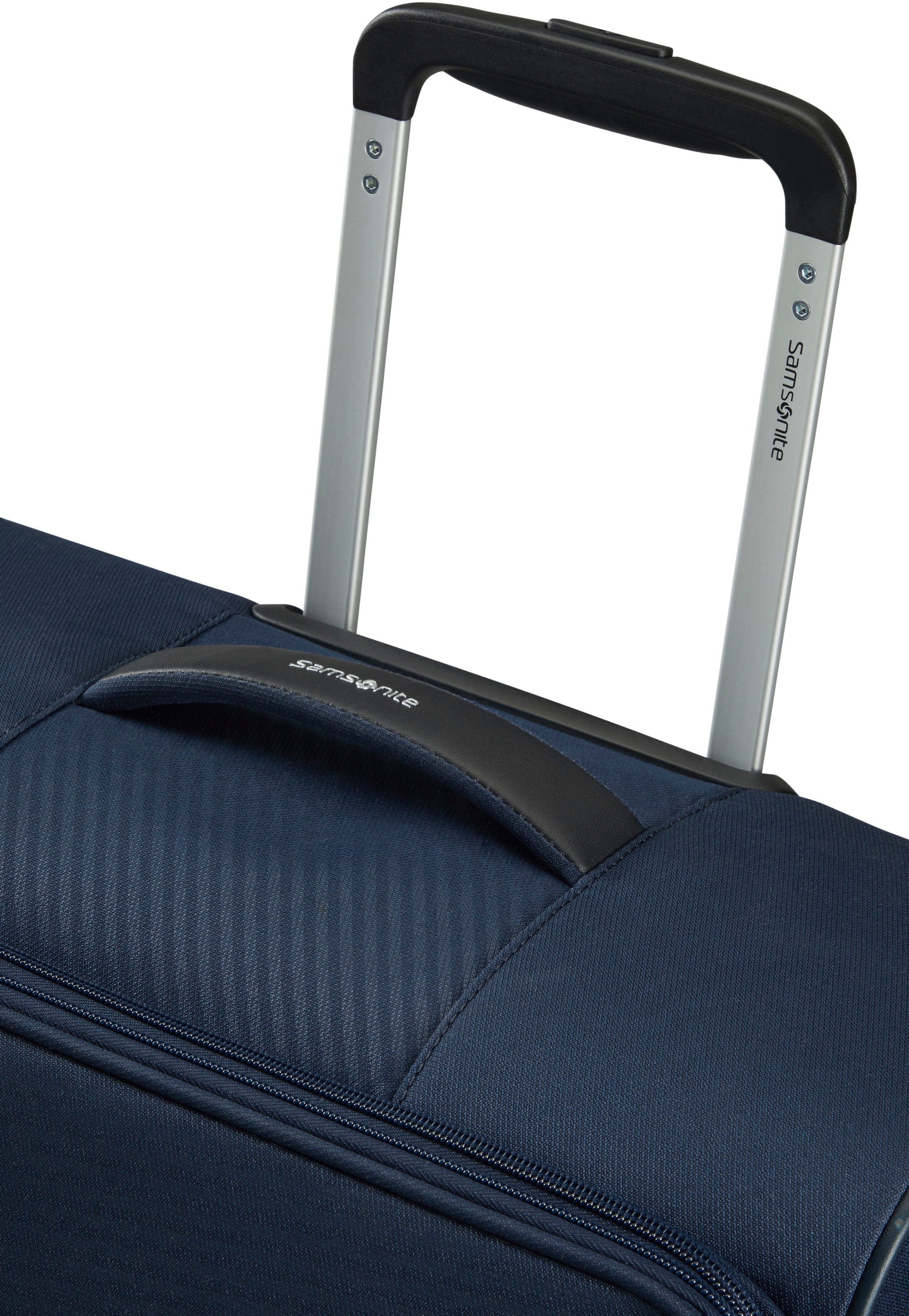 Samsonite Weichgepäck-Trolley »LITEBEAM, verschiedene Grössen und Farben«, 4 Rollen, Reisekoffer Aufgabegepäck Trolley Volumenerweiterung bei M/L