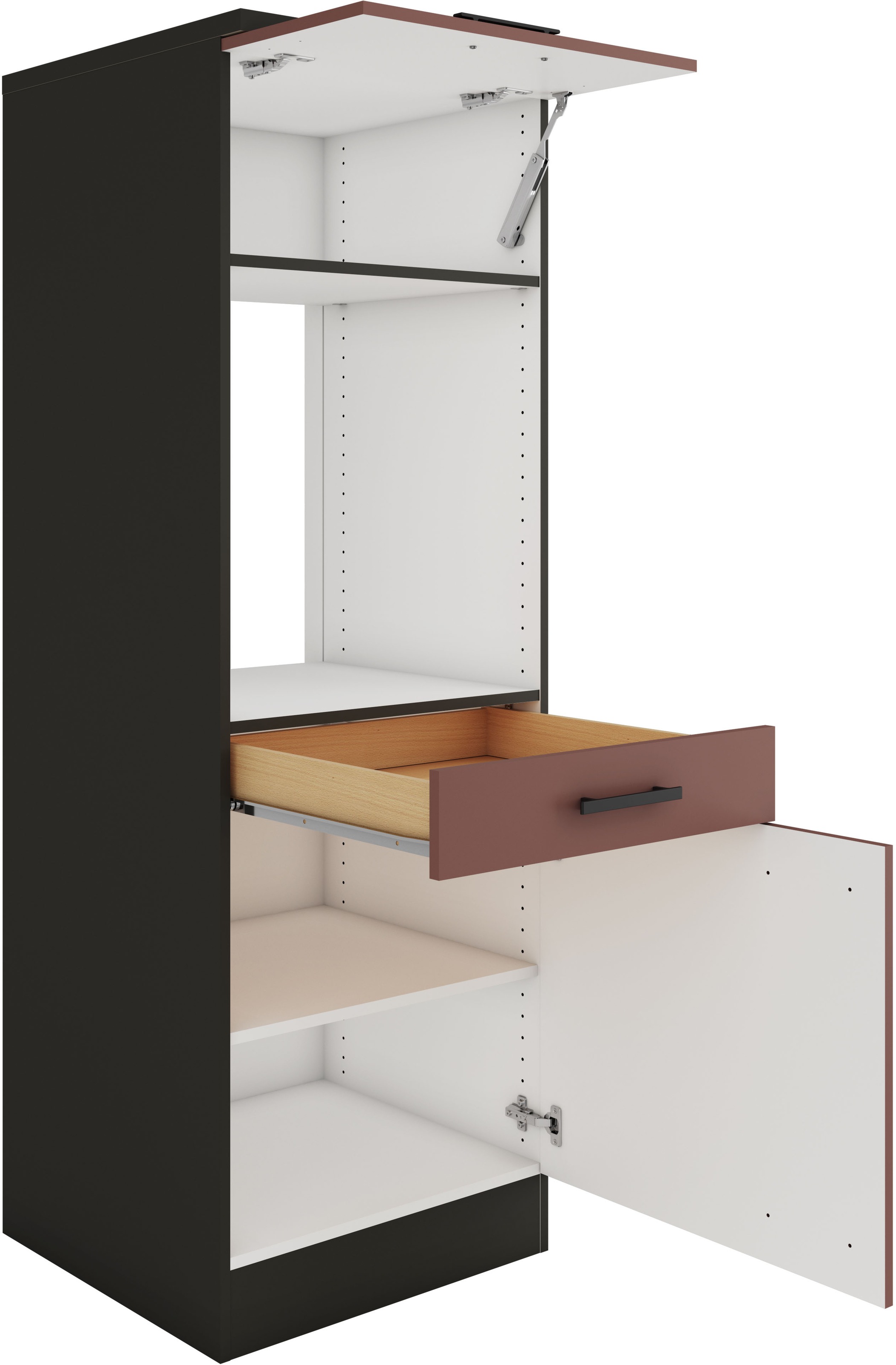 OPTIFIT Midischrank »Palma«, Breite 60 cmNischenmass für Backöfen B/T/H 56,7/55,5/59,2 cm