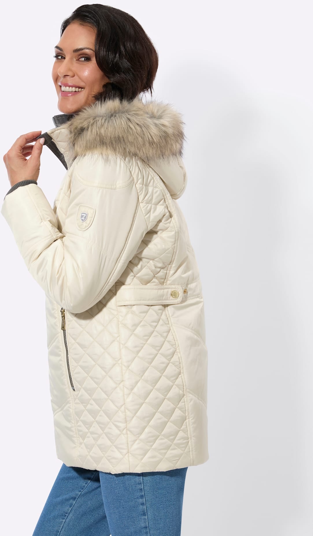 Casual Looks Veste matelassée mit Kapuze