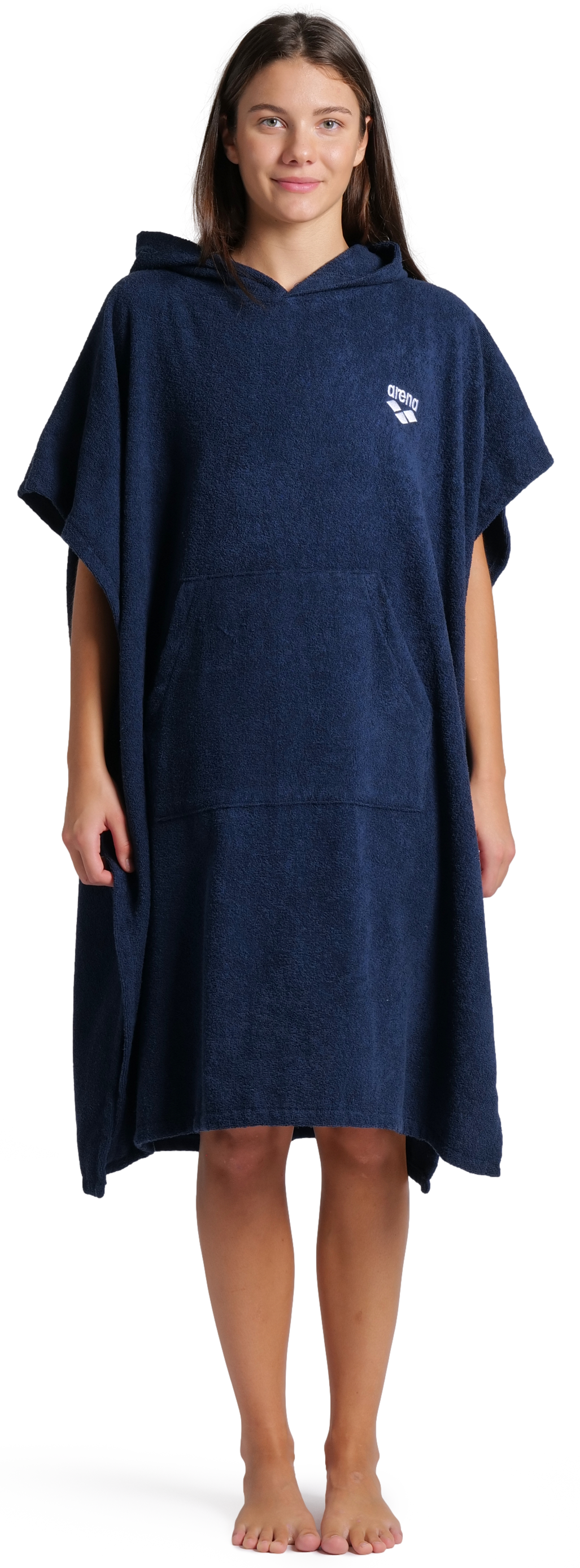 Arena Poncho de bain »arena Unisex Baumwoll Poncho Bademantel« 1 cuis douche, plage, sport, piscine, sauna, coton, unisexe, confortable