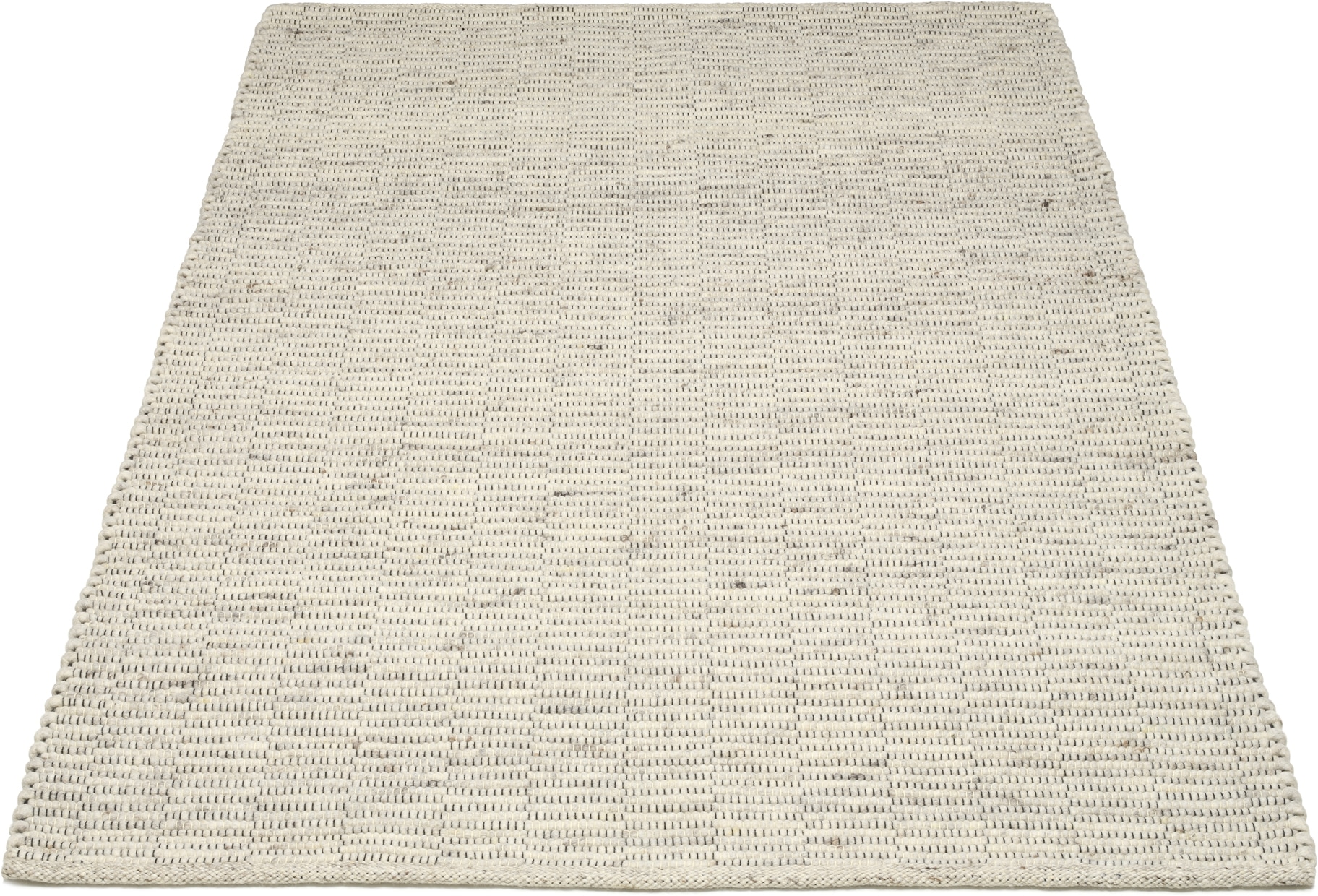 OCI DIE TEPPICHMARKE Tapis en laine »ATRIUM HANDWEB  ,  auch als Läufer und in Rund erhältlich« Rectangulaire 12 mm Höhe 70 % laine, tissé à la main, fibres naturelles, tapis réversible, salon