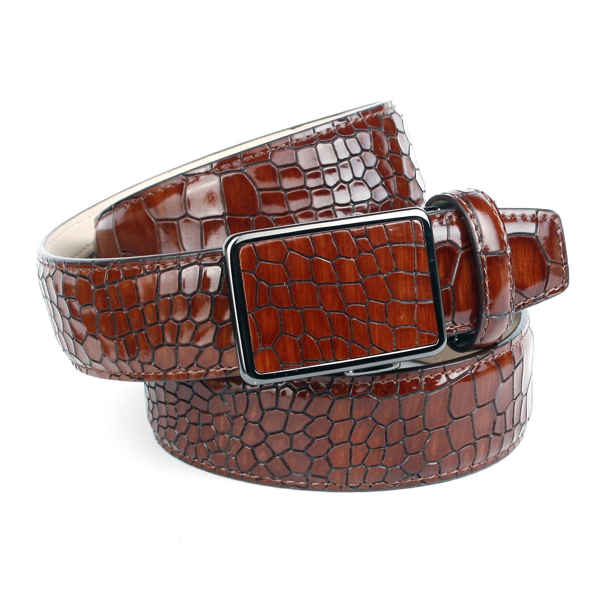 Image of Anthoni Crown Ledergürtel, mit Reptilienmuster bei Ackermann Versand Schweiz